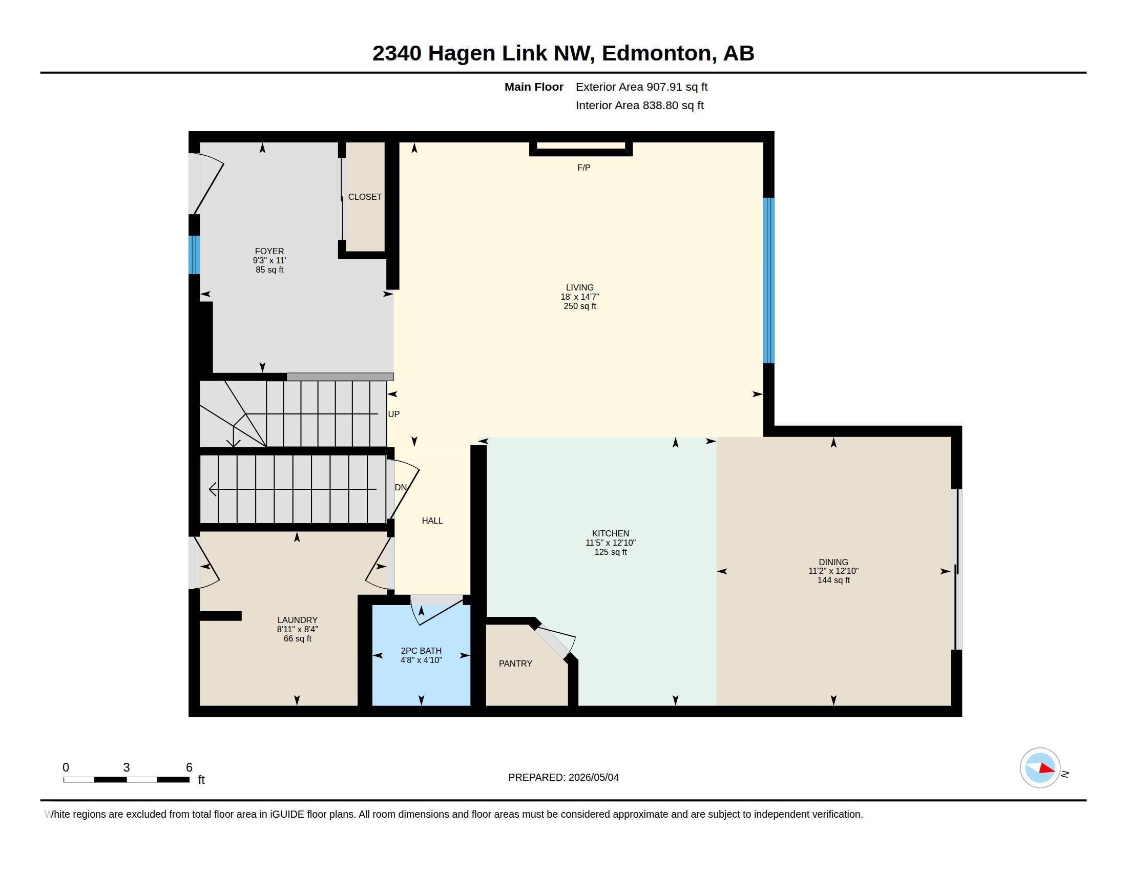 Floor plan - 2340 Hagen Link, Edmonton, AB - Other