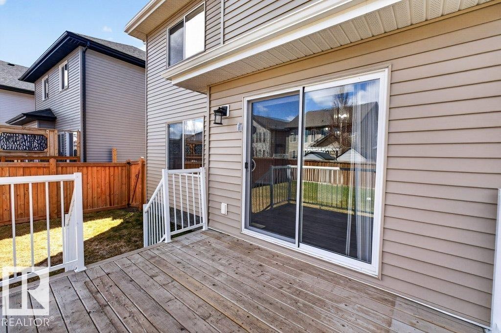 1363 Adamson Drive, Edmonton, AB - Outdoor With Deck Patio Veranda With Exterior