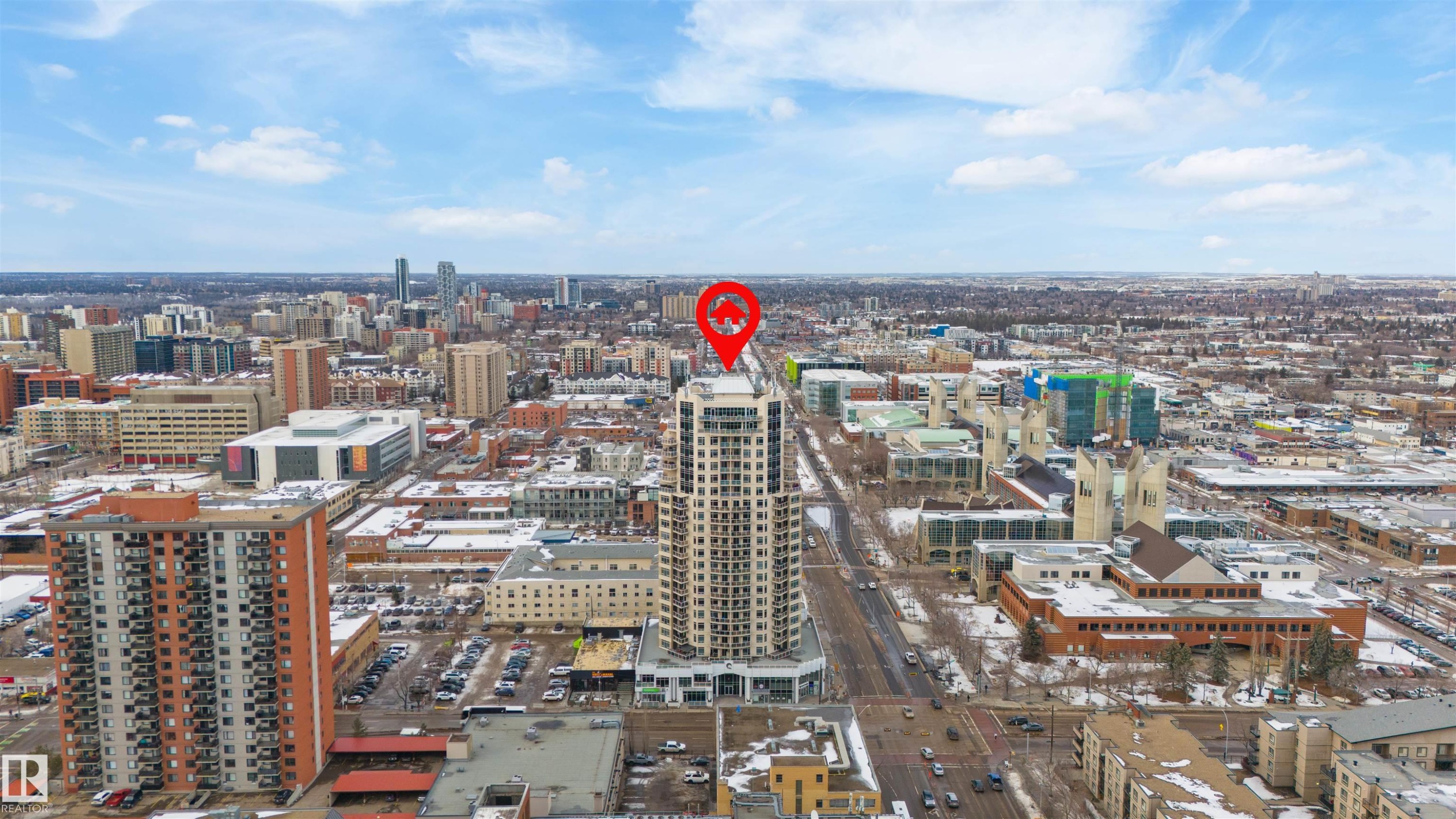 #1901 10388 105 St Nw, Edmonton, AB - Outdoor With View
