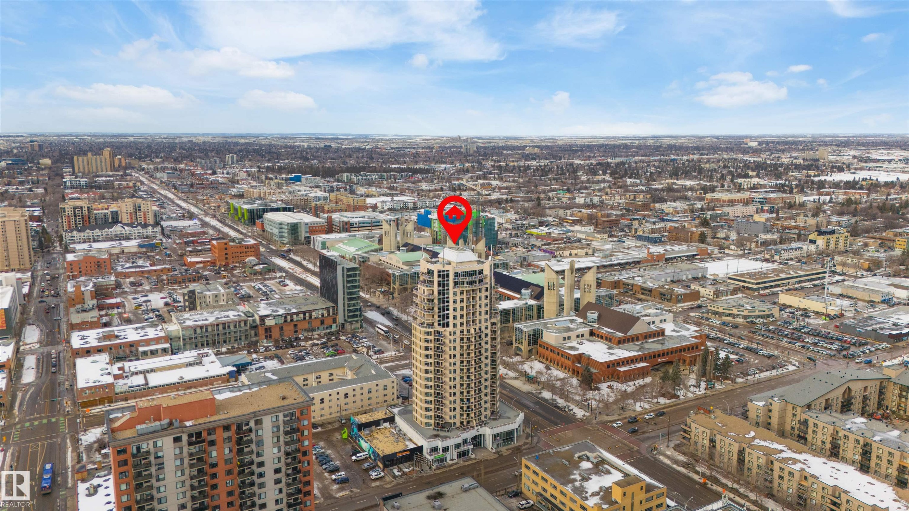 #1901 10388 105 St Nw, Edmonton, AB - Outdoor With View