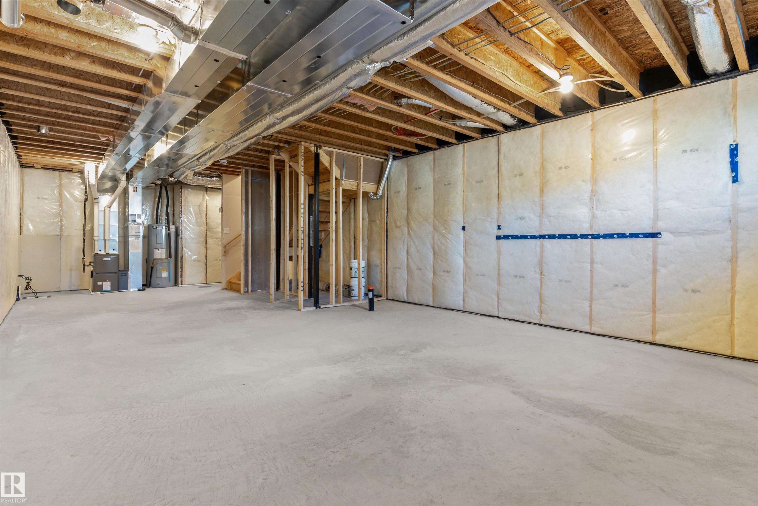 1056 14 Avenue Nw, Edmonton, AB - Indoor Photo Showing Basement