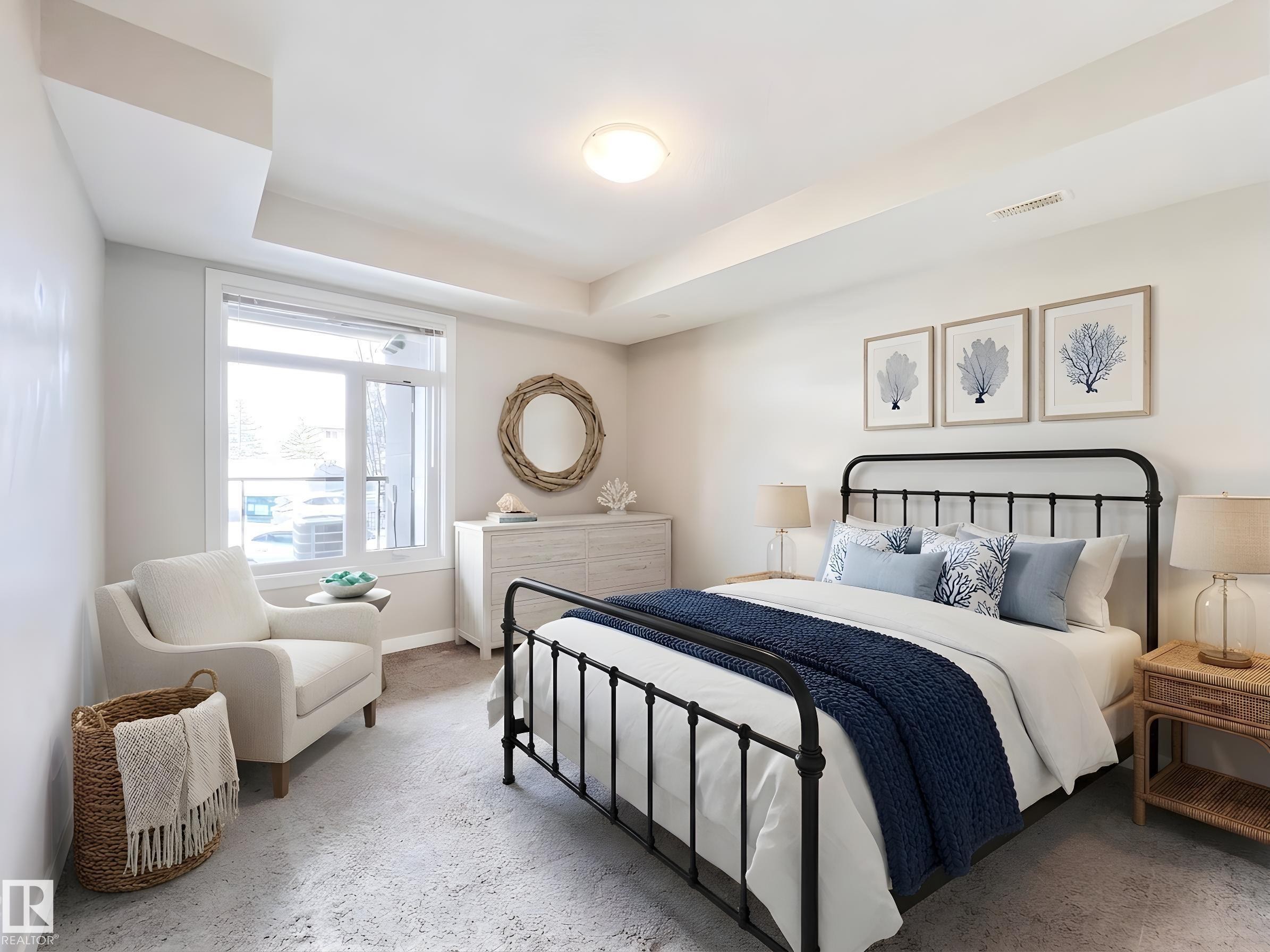 101 625 Leger Way, Edmonton, AB - Indoor Photo Showing Bedroom