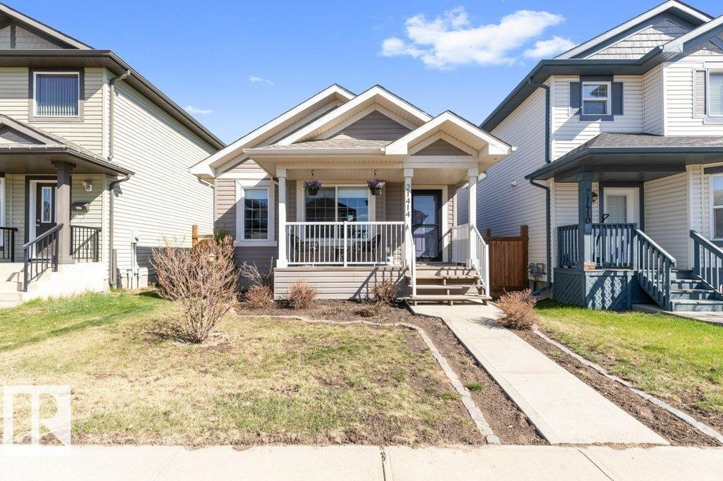 21414 94A Avenue, Edmonton, AB - Outdoor With Deck Patio Veranda With Facade