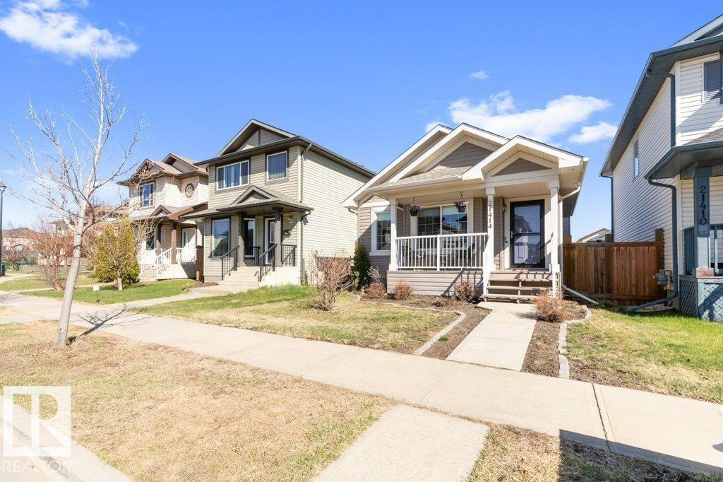 21414 94A Avenue, Edmonton, AB - Outdoor With Deck Patio Veranda With Facade