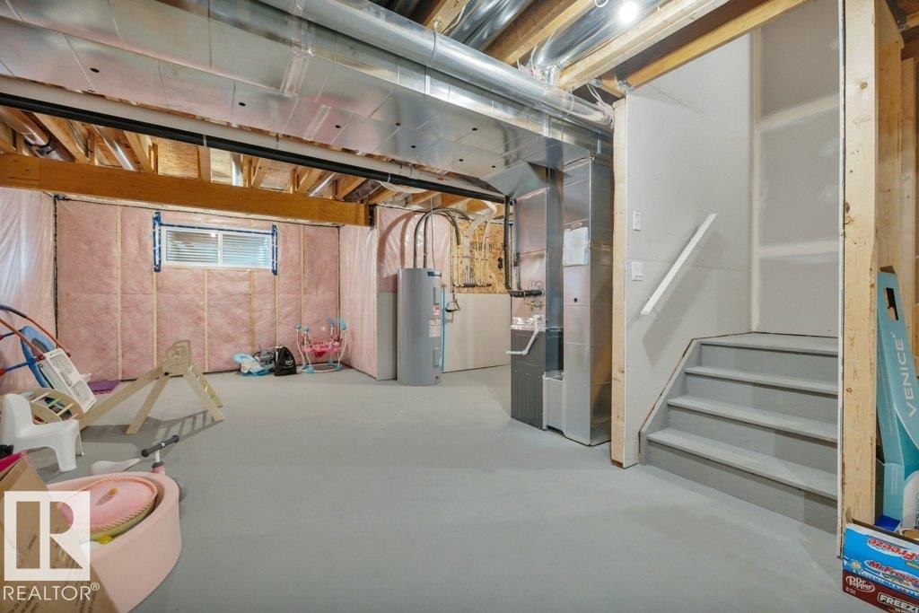 161 Larch Crescent, Leduc, AB - Indoor Photo Showing Basement