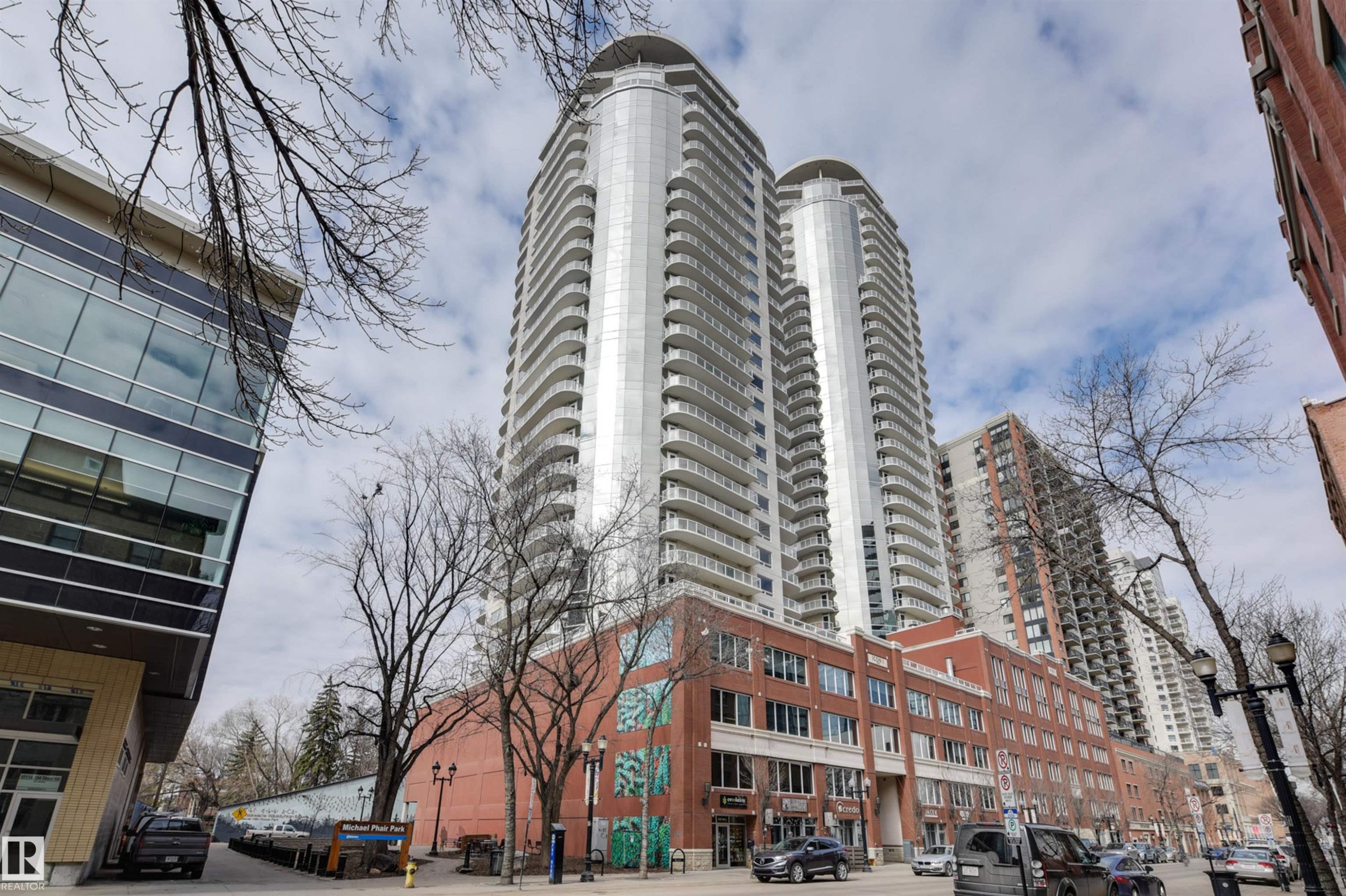 603 10136 104 Street, Edmonton, AB - Outdoor With Balcony