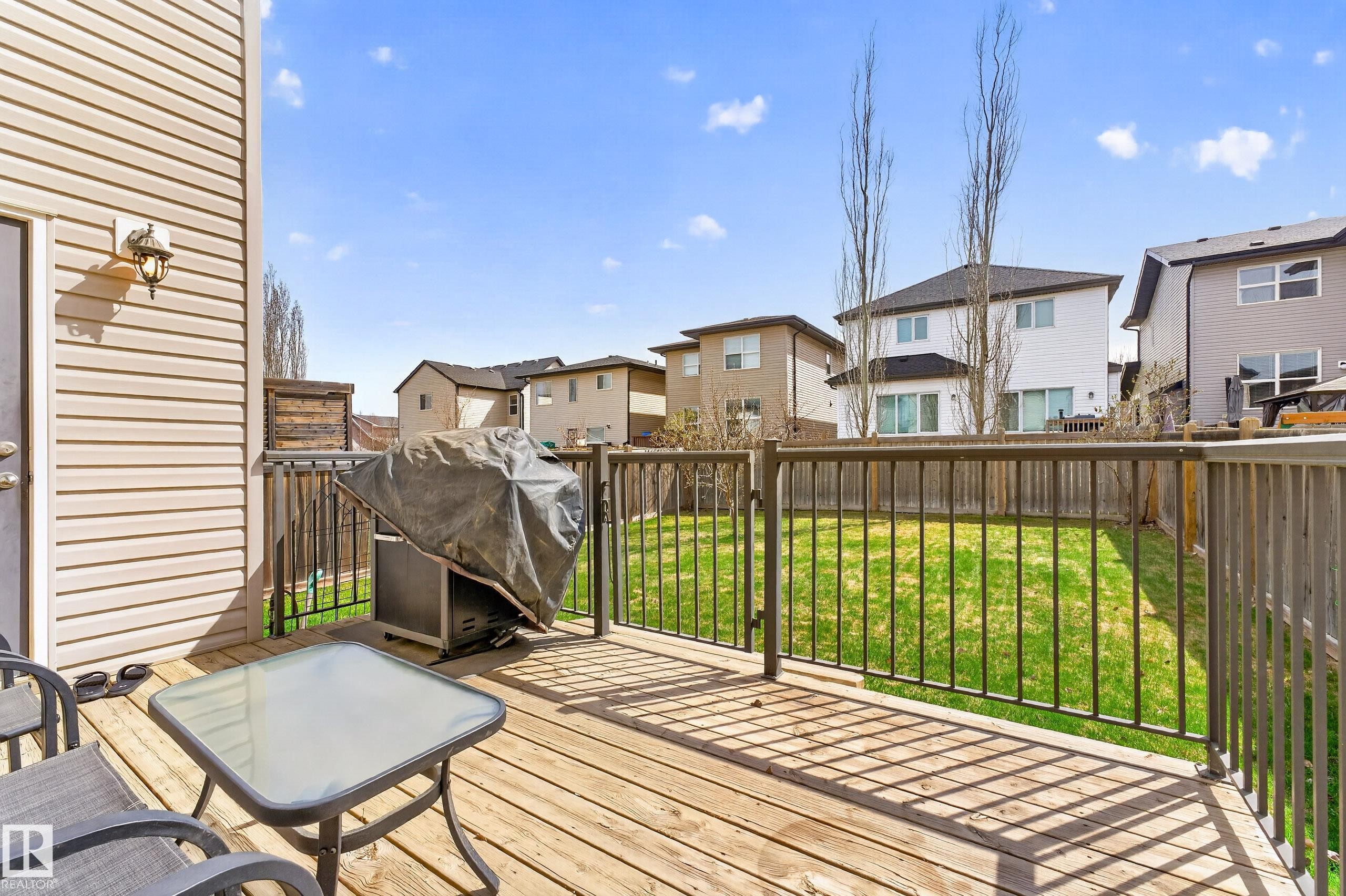 22055 95 Avenue Nw, Edmonton, AB - Outdoor With Deck Patio Veranda With Exterior
