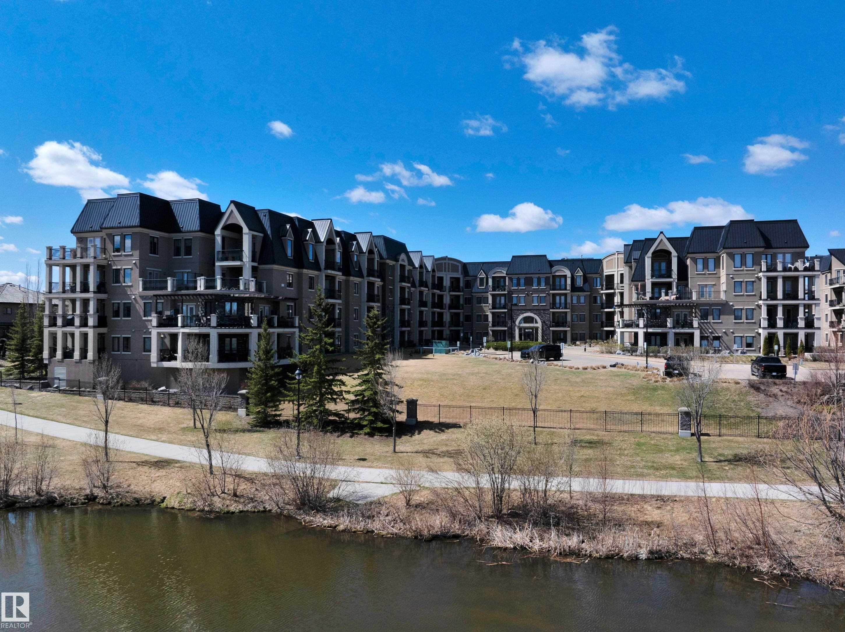 243 6079 Maynard Way, Edmonton, AB - Outdoor With Body Of Water