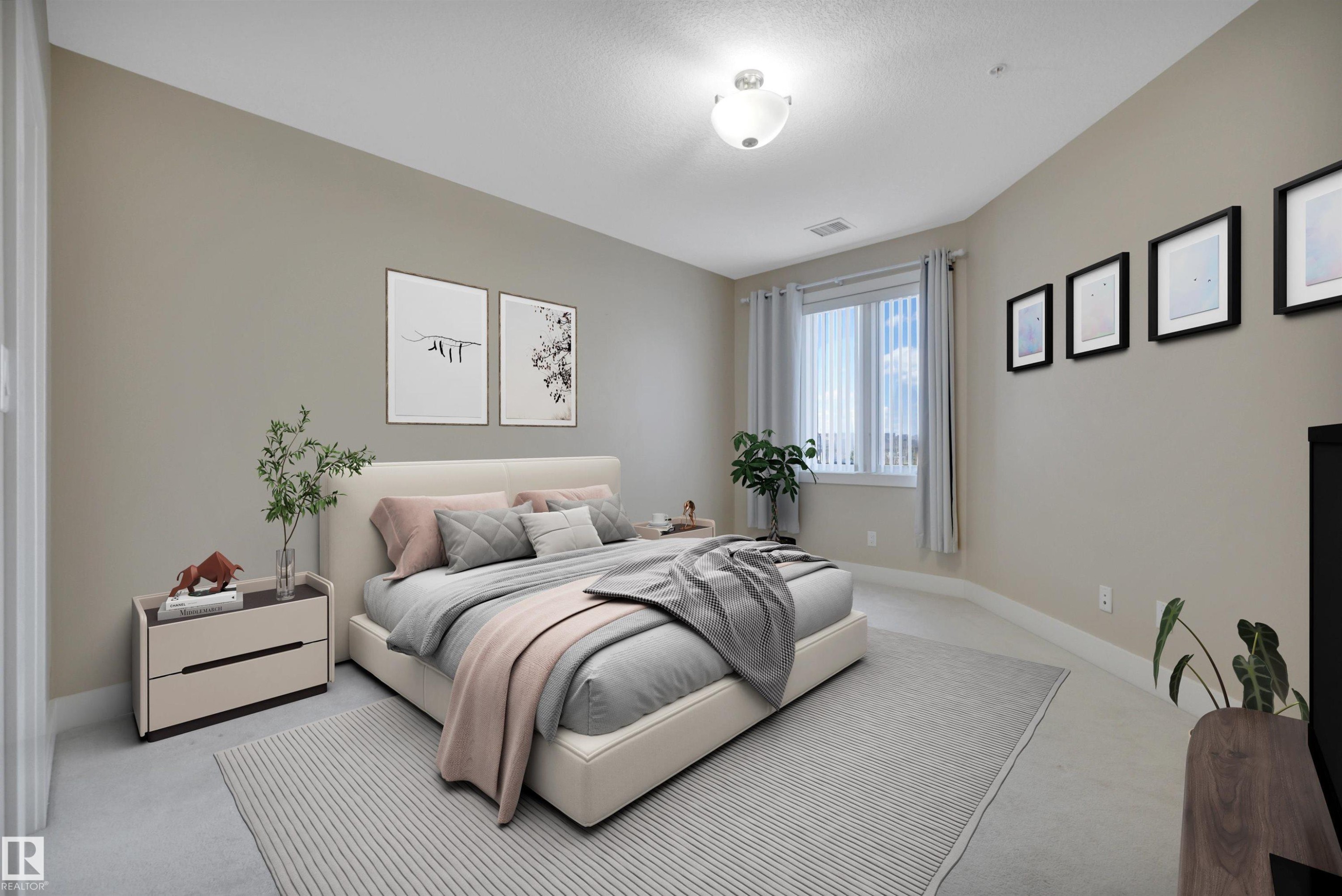 243 6079 Maynard Way, Edmonton, AB - Indoor Photo Showing Bedroom