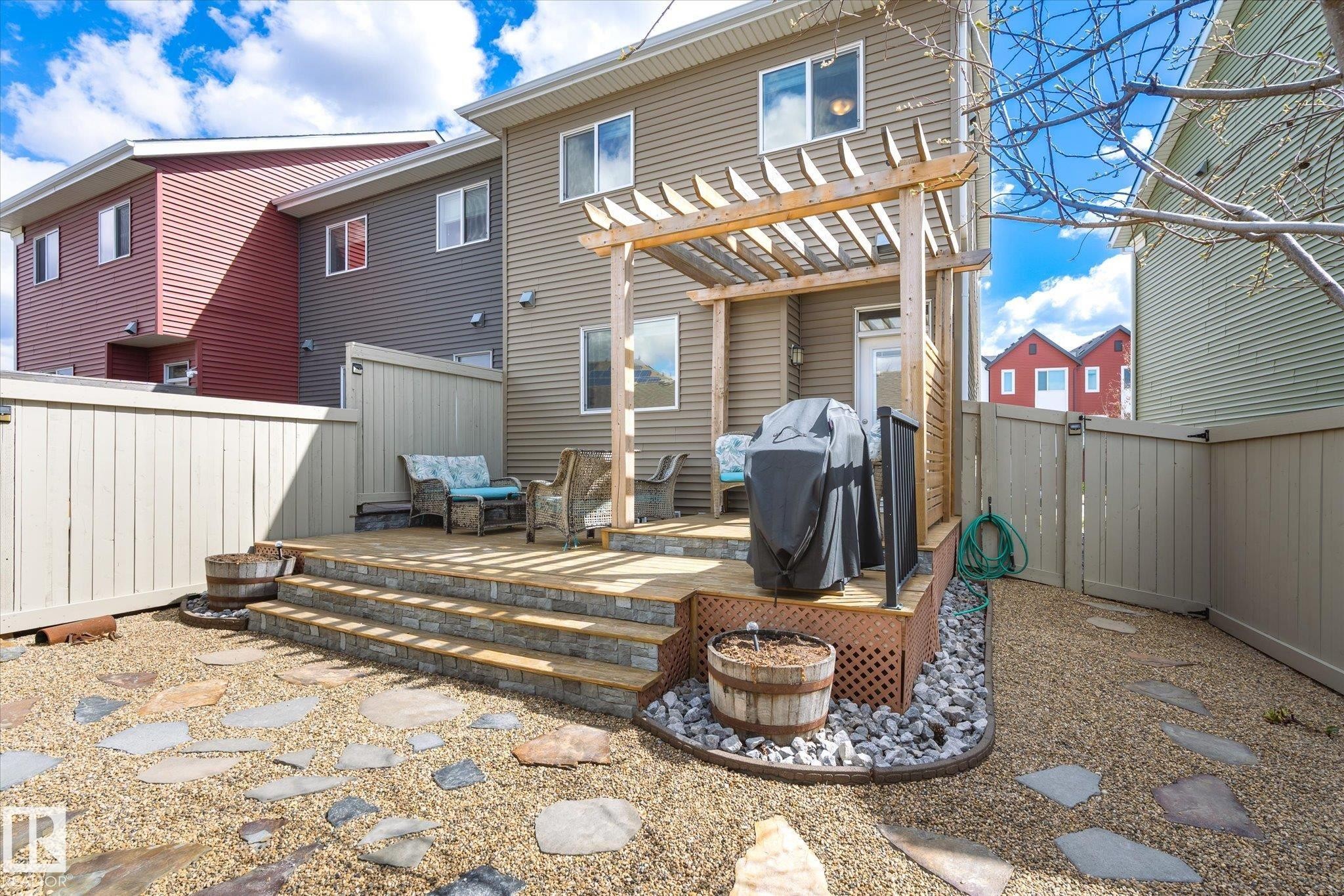 2819 Maple Way, Edmonton, AB - Outdoor With Deck Patio Veranda With Exterior