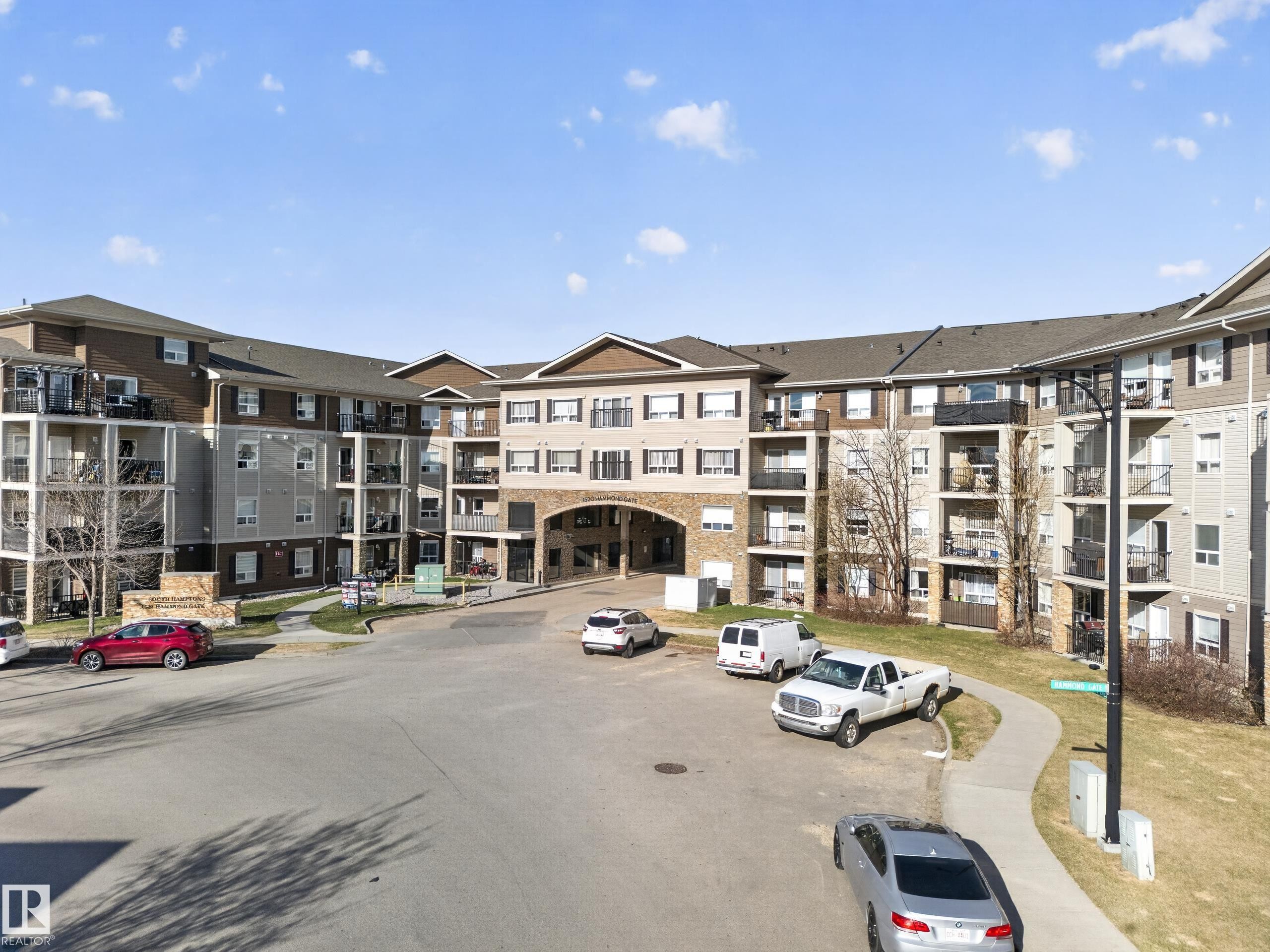 435 1520 Hammond Gate, Edmonton, AB - Outdoor With Balcony With Facade