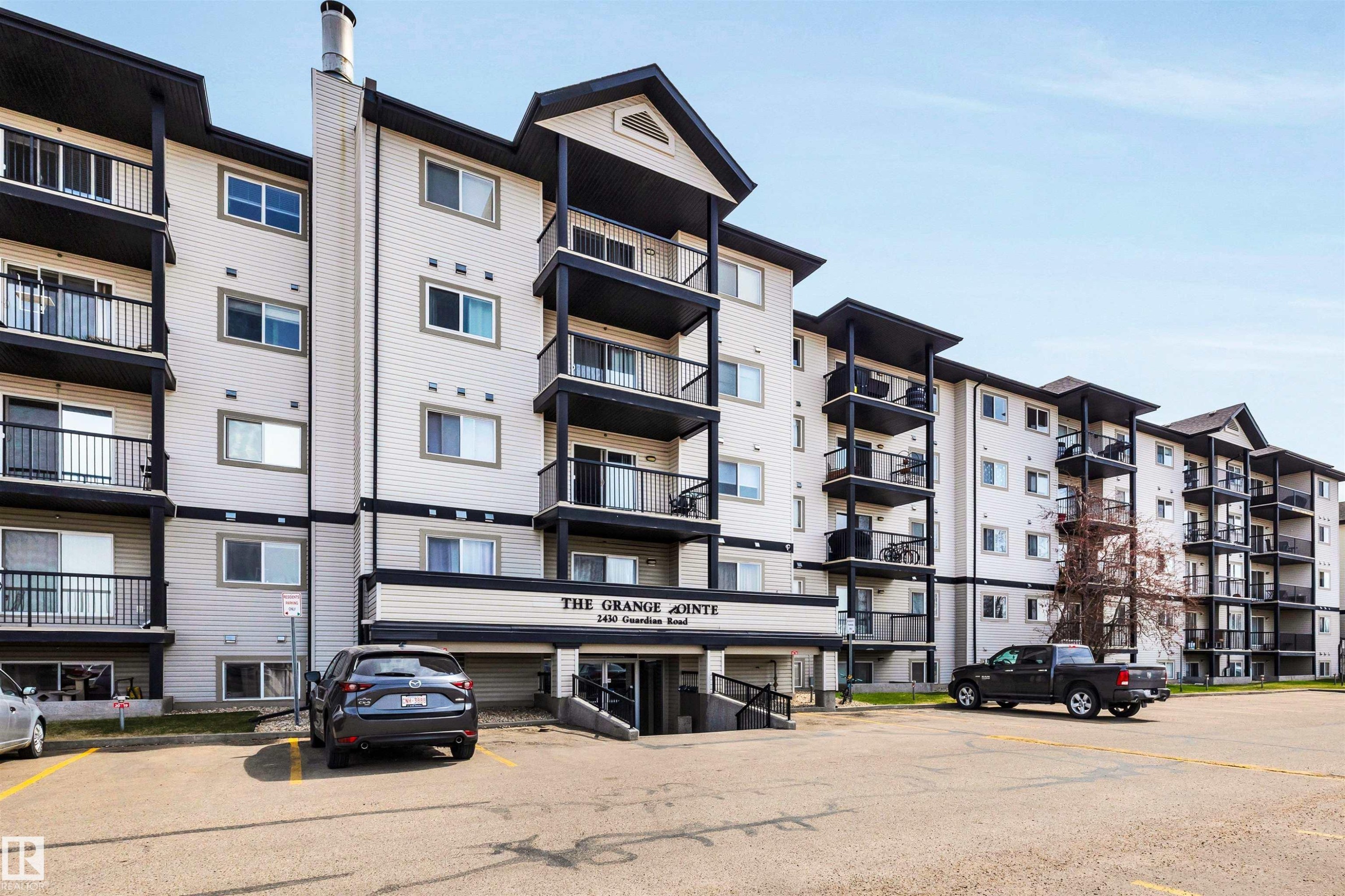 409 2430 Guardian Road, Edmonton, AB - Outdoor With Balcony With Facade