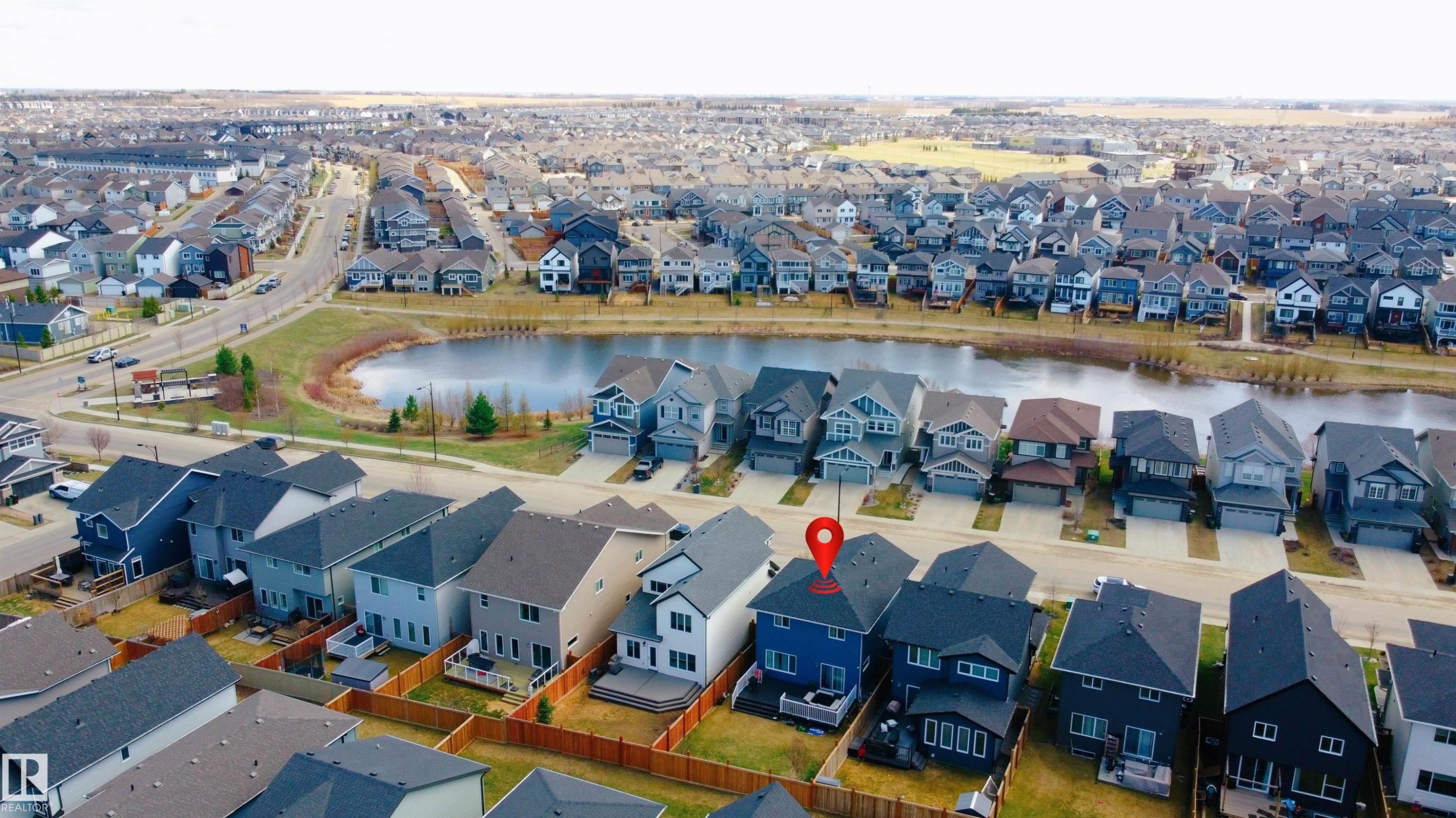 3222 Chernowski Way, Edmonton, AB - Outdoor With View