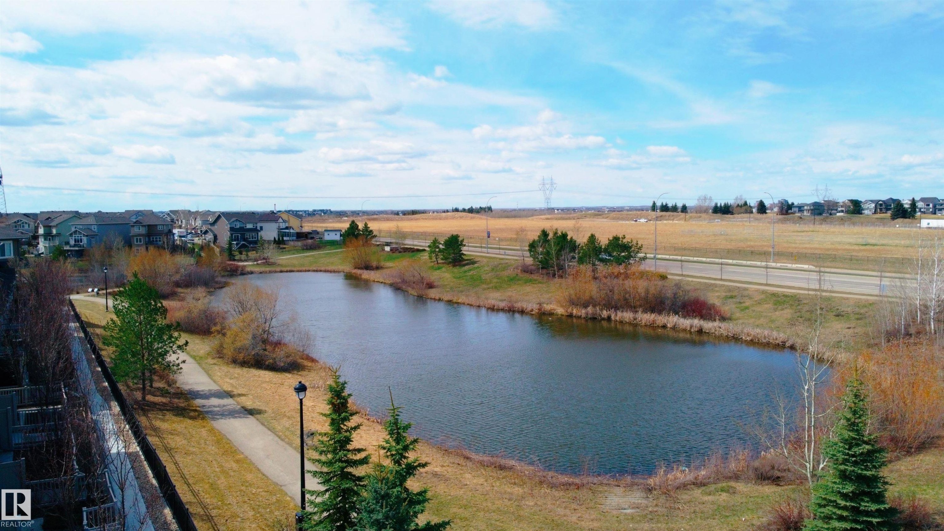 3222 Chernowski Way, Edmonton, AB - Outdoor With Body Of Water With View