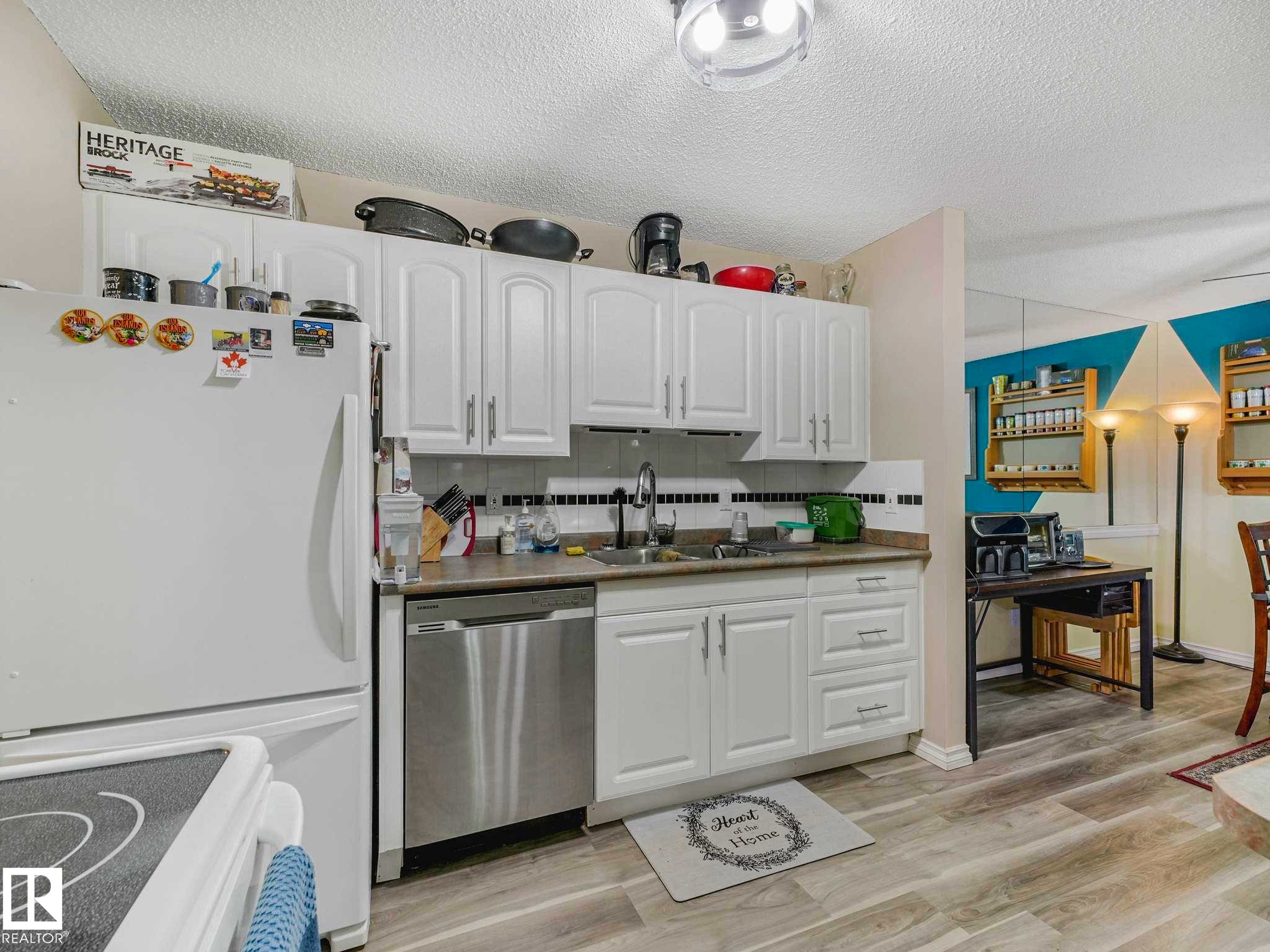 1102 Saddleback Road, Edmonton, AB - Indoor Photo Showing Kitchen With Double Sink