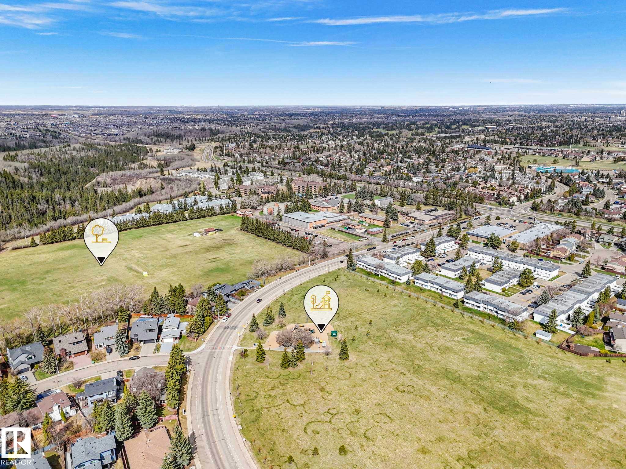 1102 Saddleback Road, Edmonton, AB - Outdoor With View