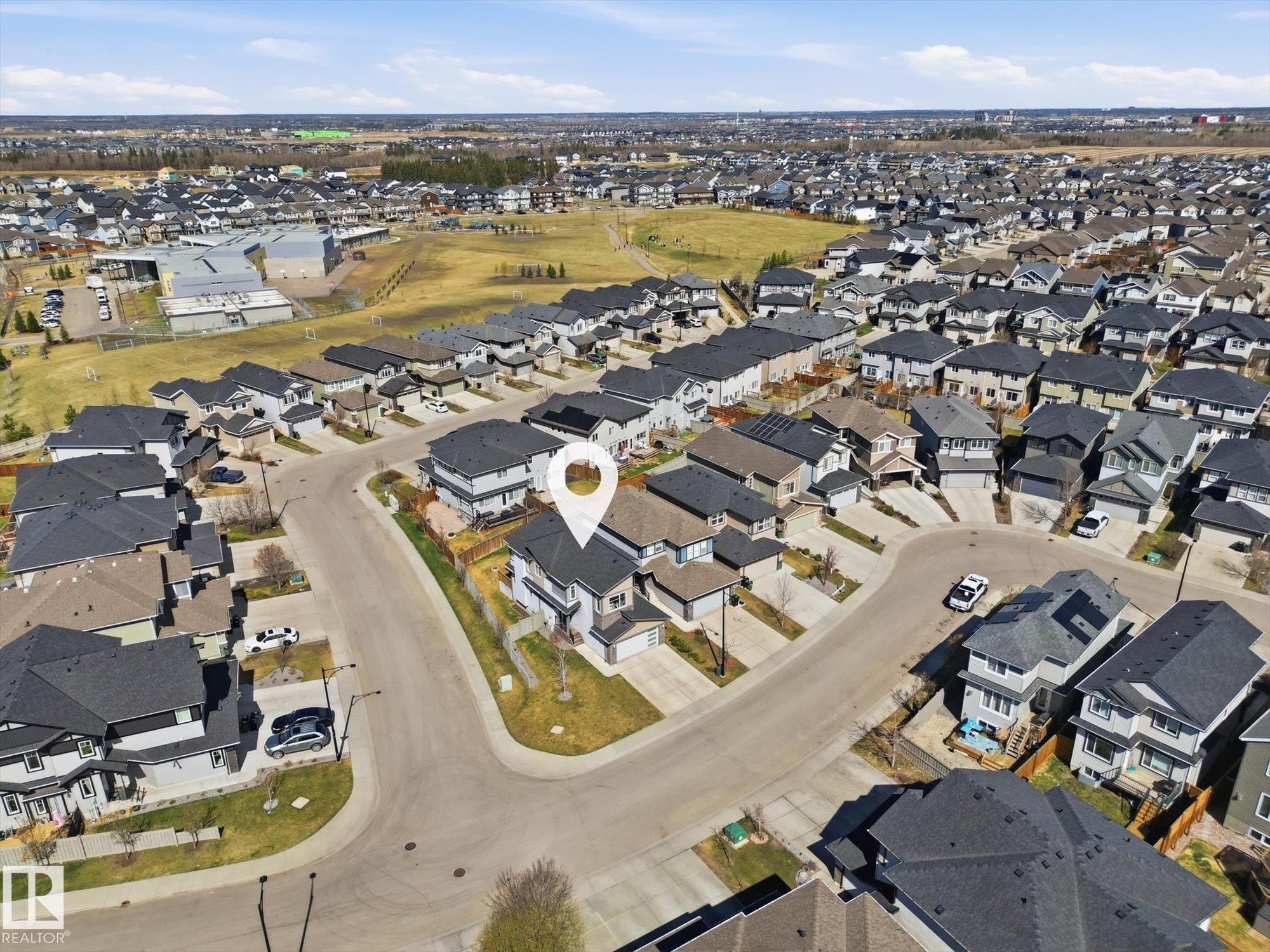 8420 Cushing Court, Edmonton, AB - Outdoor With View