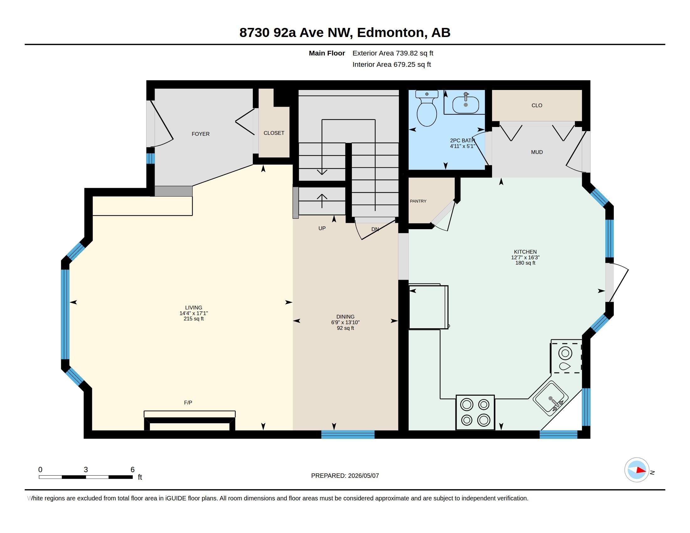 Floor plan - 8730 92A Avenue, Edmonton, AB - Other