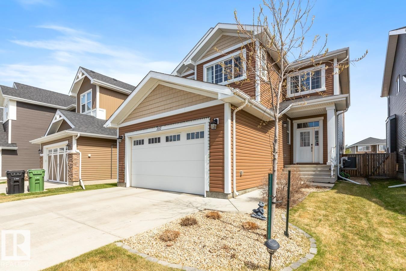 357 Simpkins Wynd, Leduc, AB - Outdoor With Facade