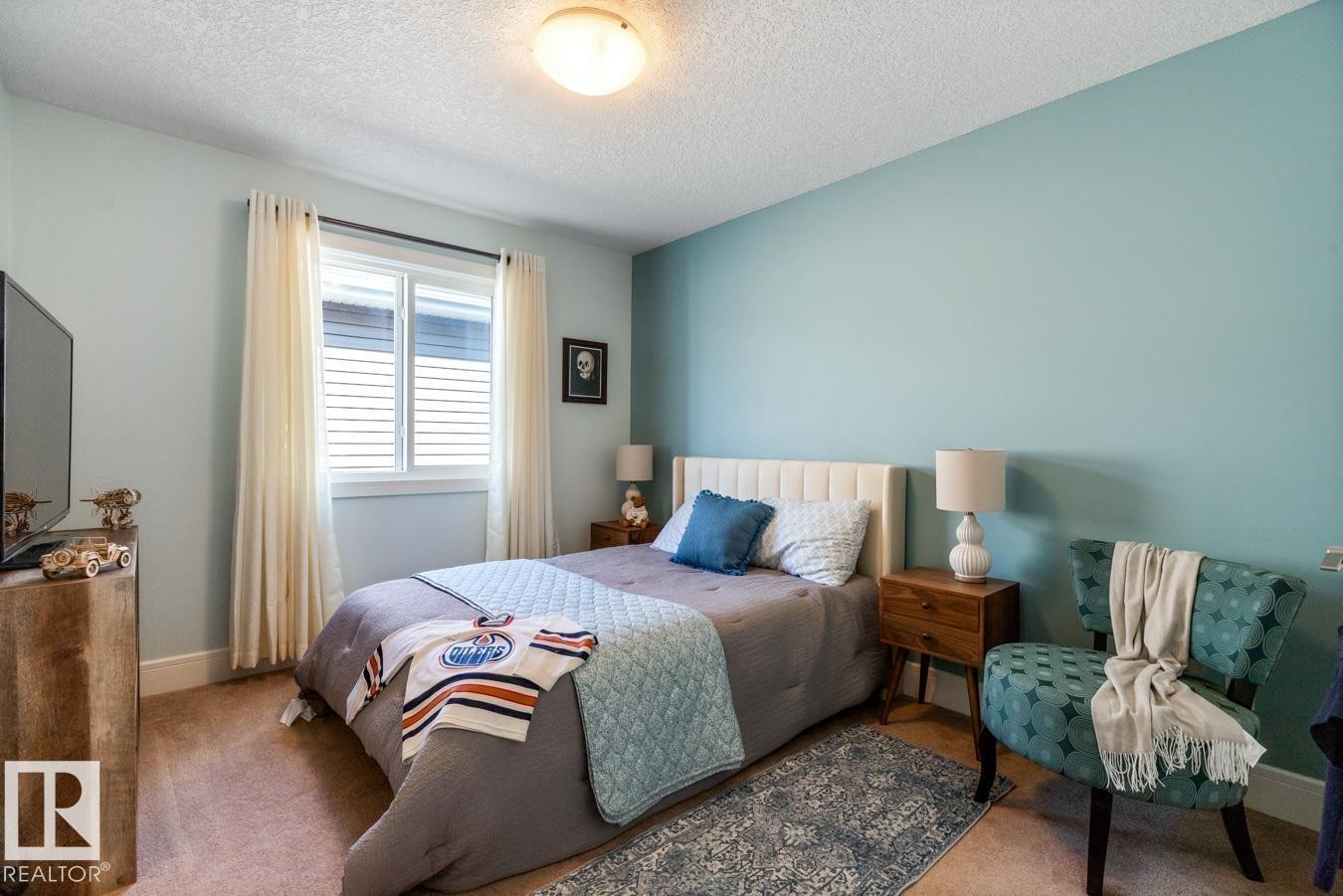 357 Simpkins Wynd, Leduc, AB - Indoor Photo Showing Bedroom