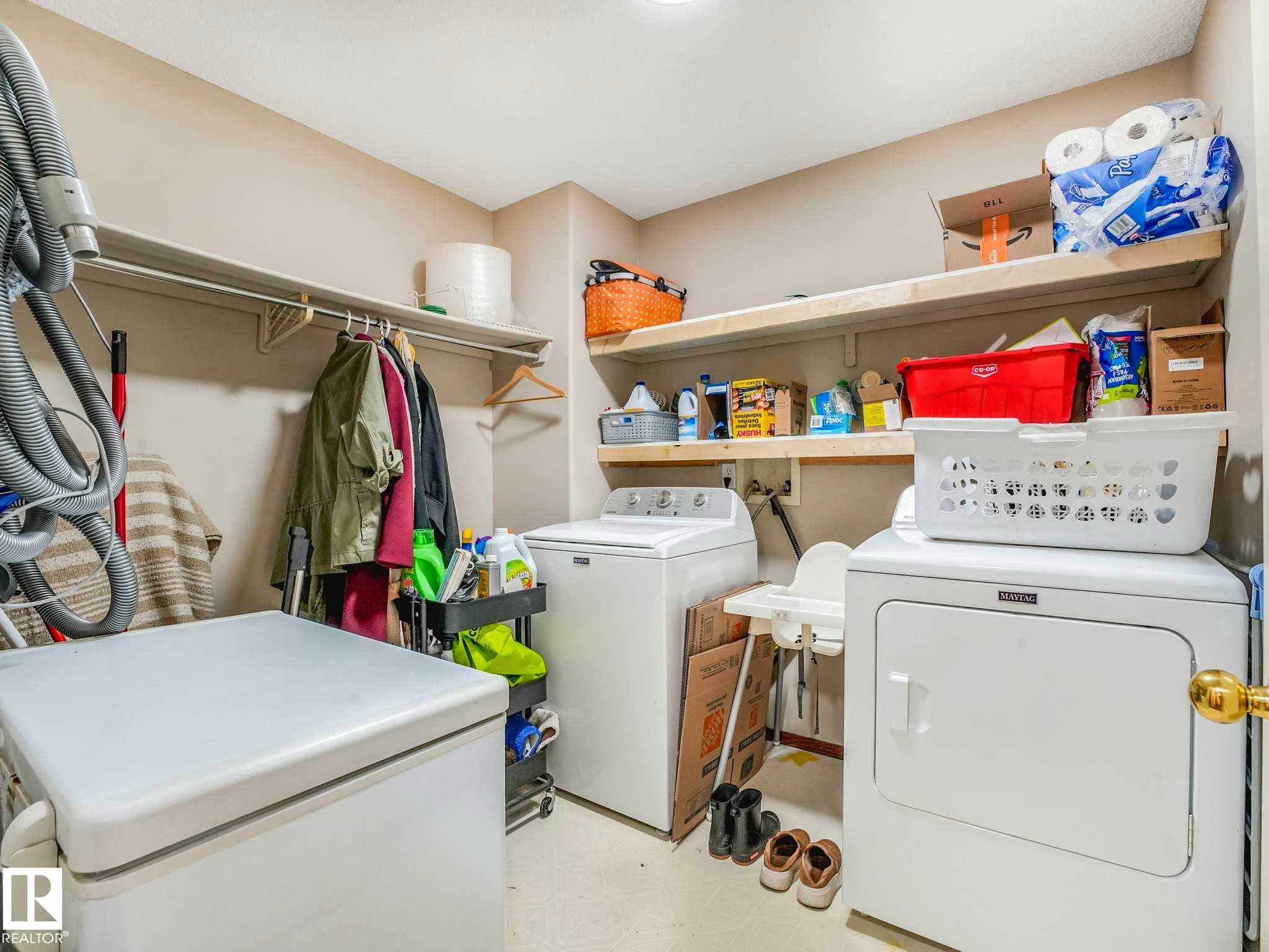 18508 50 Avenue, Edmonton, AB - Indoor Photo Showing Laundry Room
