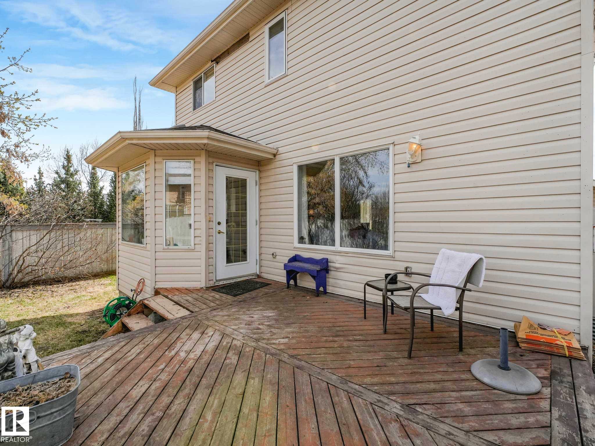 18508 50 Avenue, Edmonton, AB - Outdoor With Deck Patio Veranda With Exterior