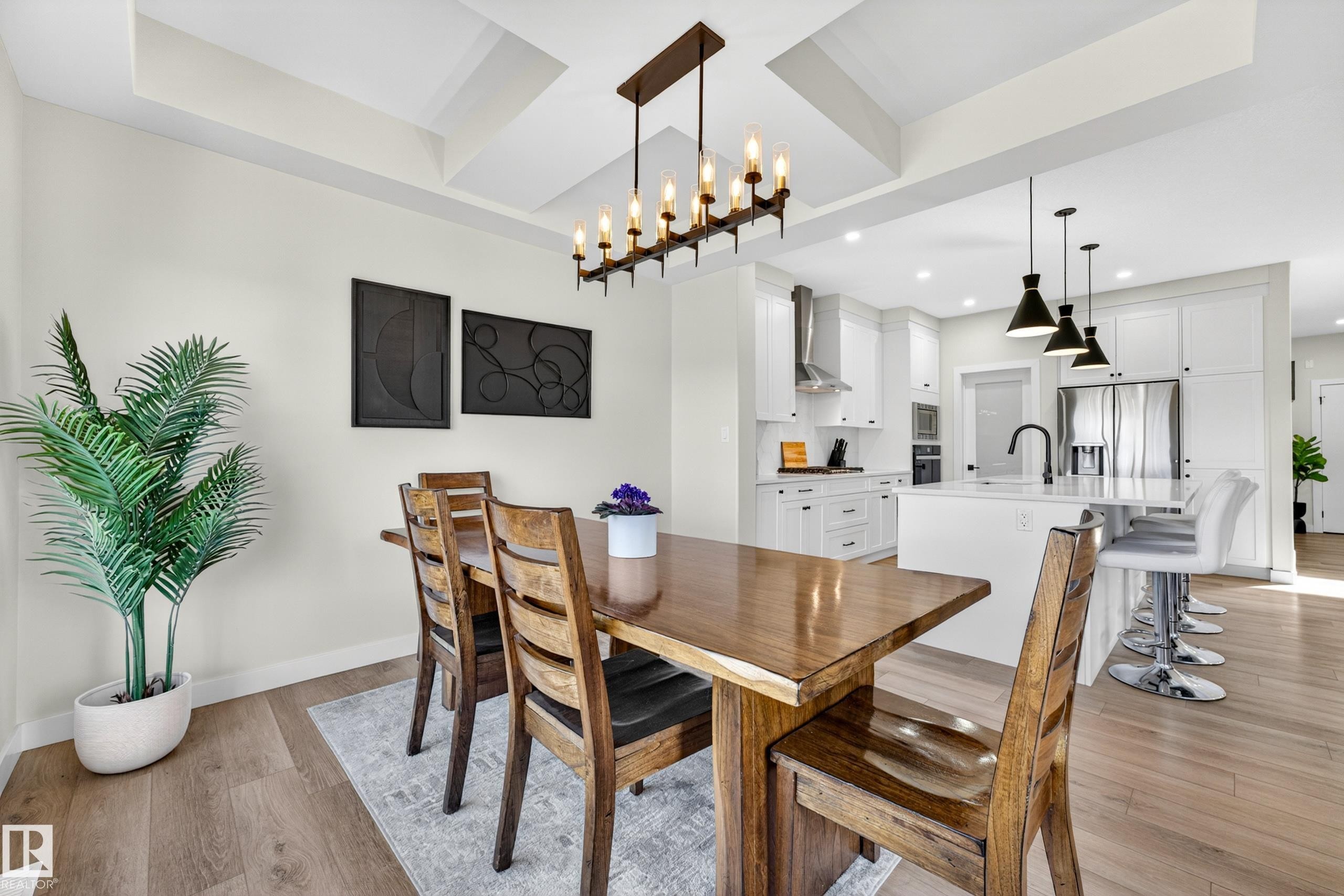 117 Kidd Crescent, Leduc, AB - Indoor Photo Showing Dining Room