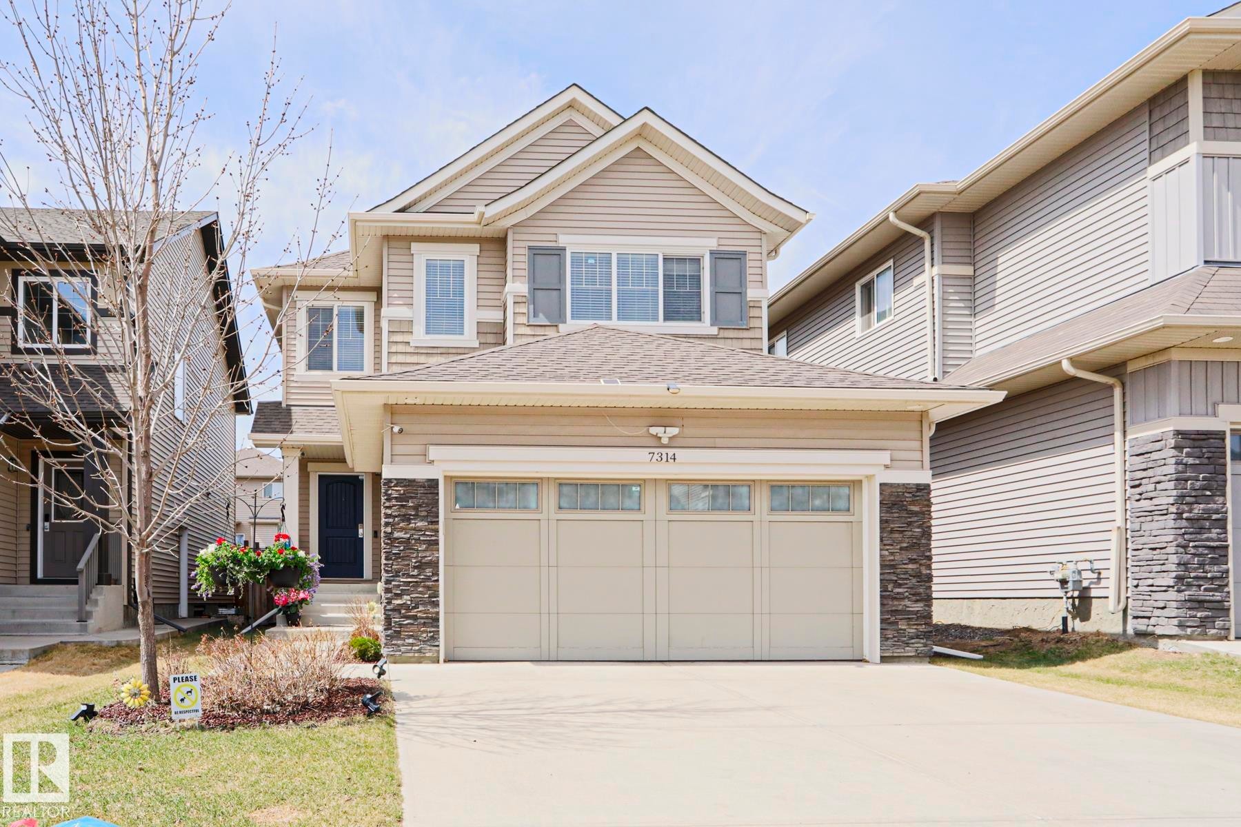 7314 Edgemont Way, Edmonton, AB - Outdoor With Facade