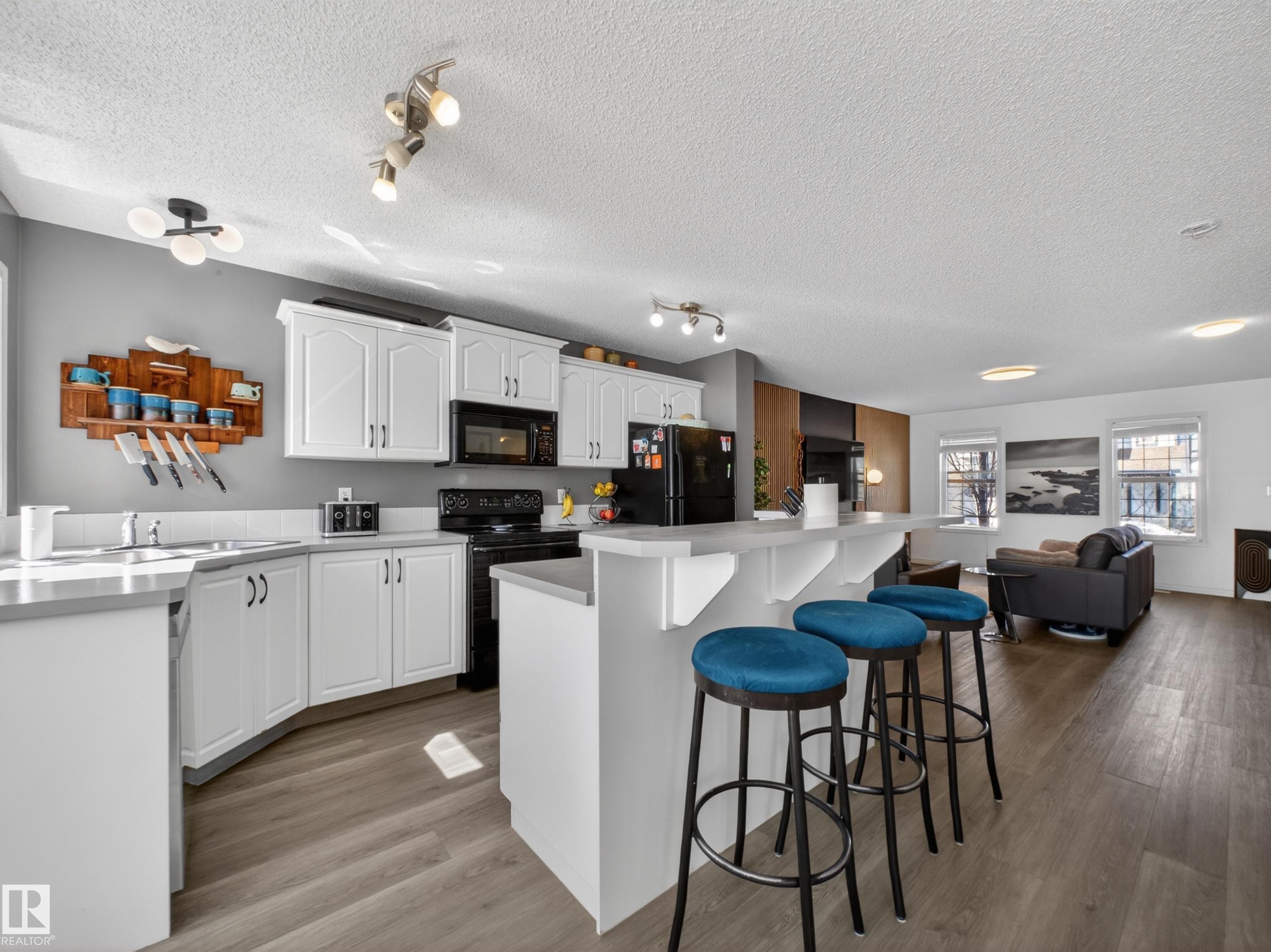 5576 Stevens Crescent Nw, Edmonton, AB - Indoor Photo Showing Kitchen