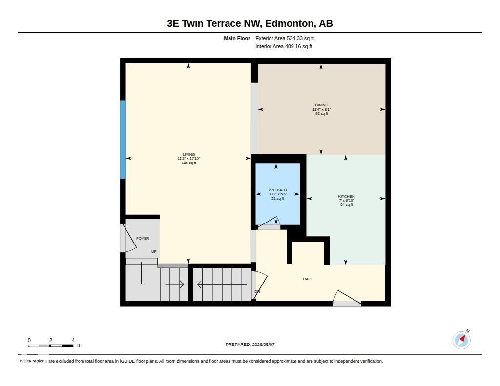 Floor plan - 3E Twin Terrace, Edmonton, AB - Other