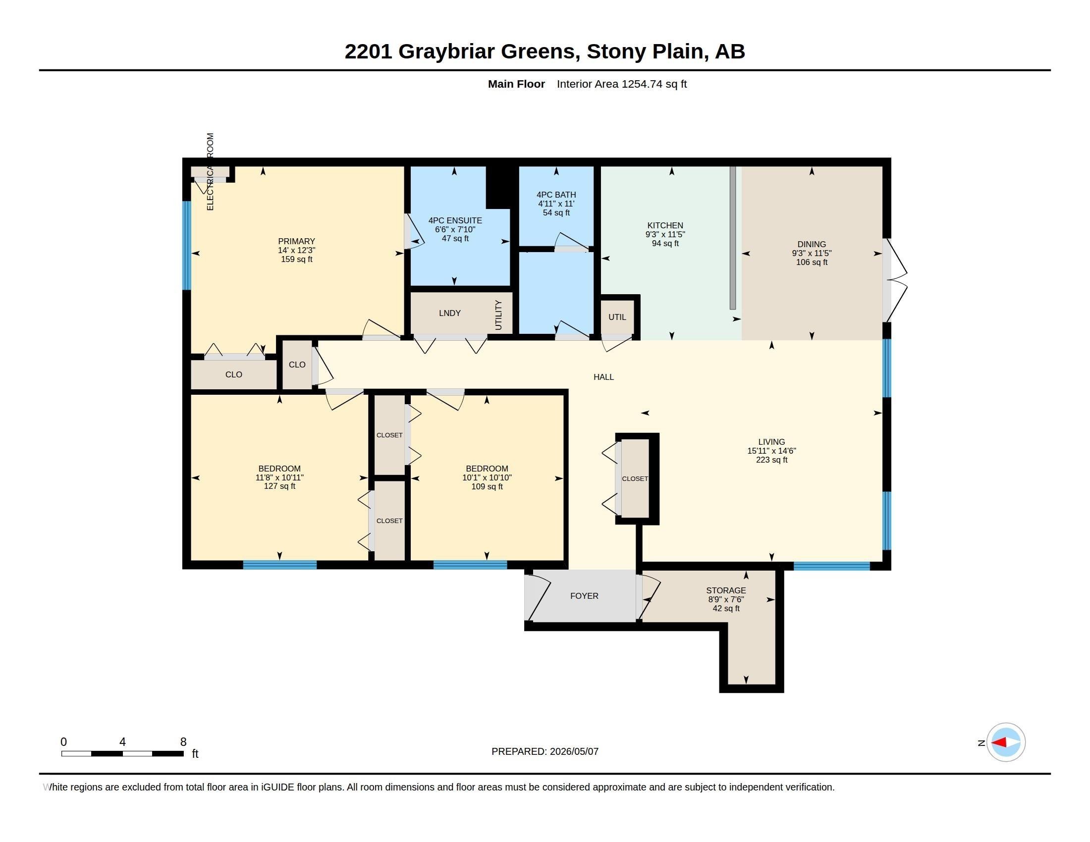 Floor plan - 2201 Graybriar Green, Stony Plain, AB - Other