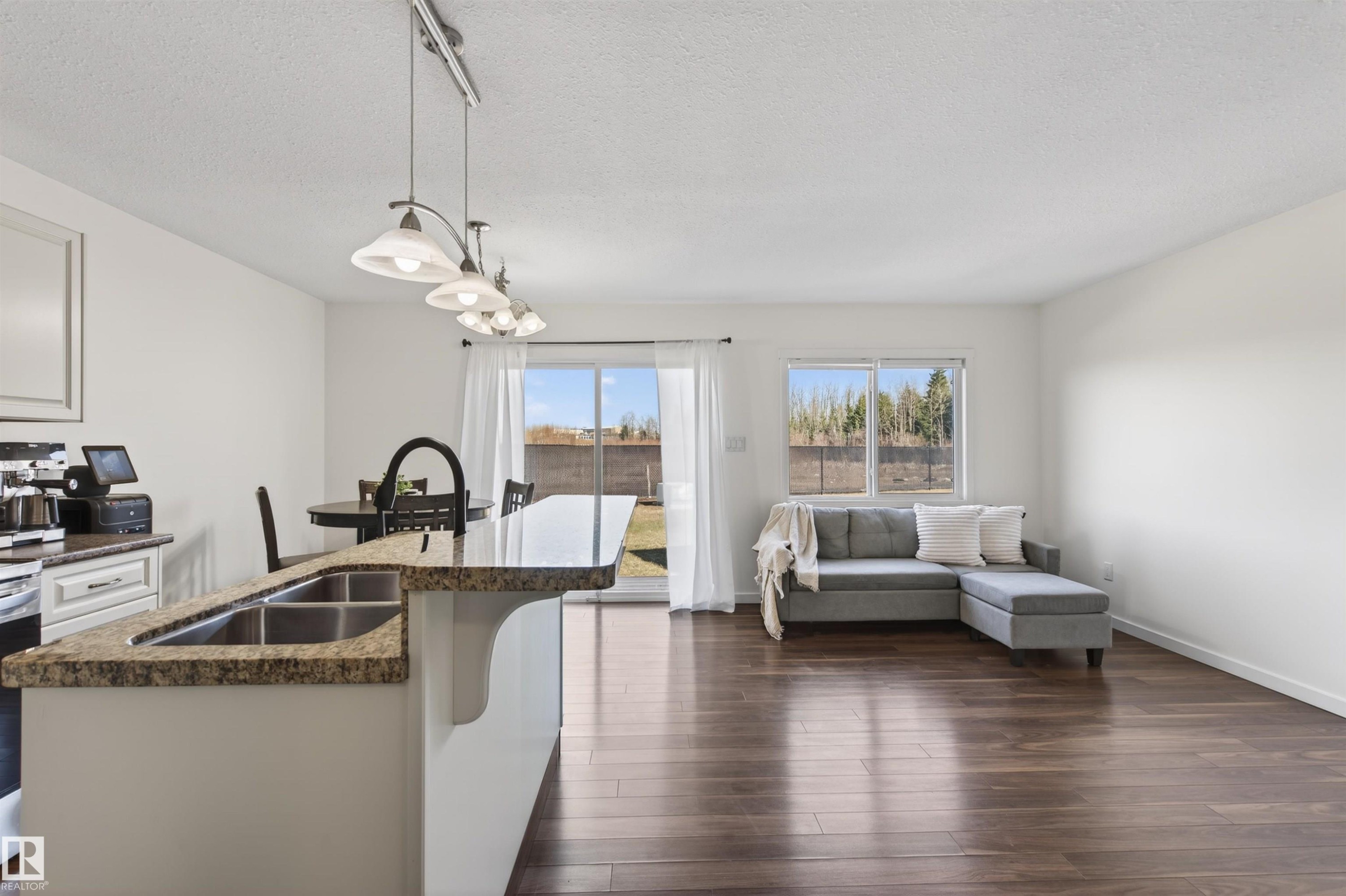 702C Rocky Way, Cold Lake, AB - Indoor Photo Showing Kitchen With Double Sink
