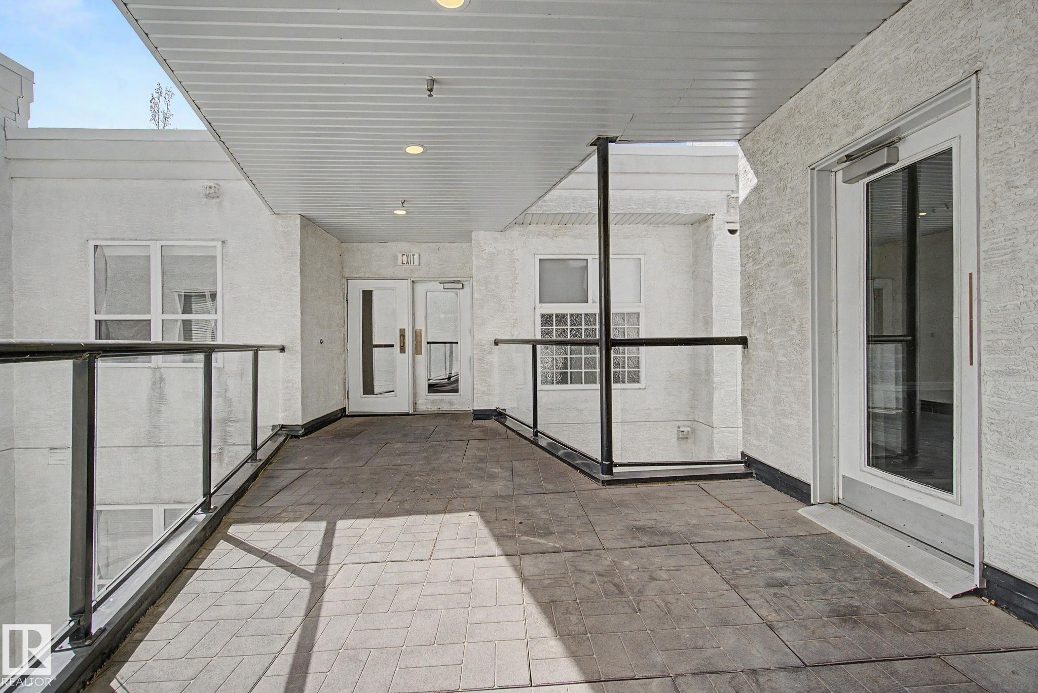 #411 10033 110 St Nw, Edmonton, AB - Outdoor With Balcony With Exterior
