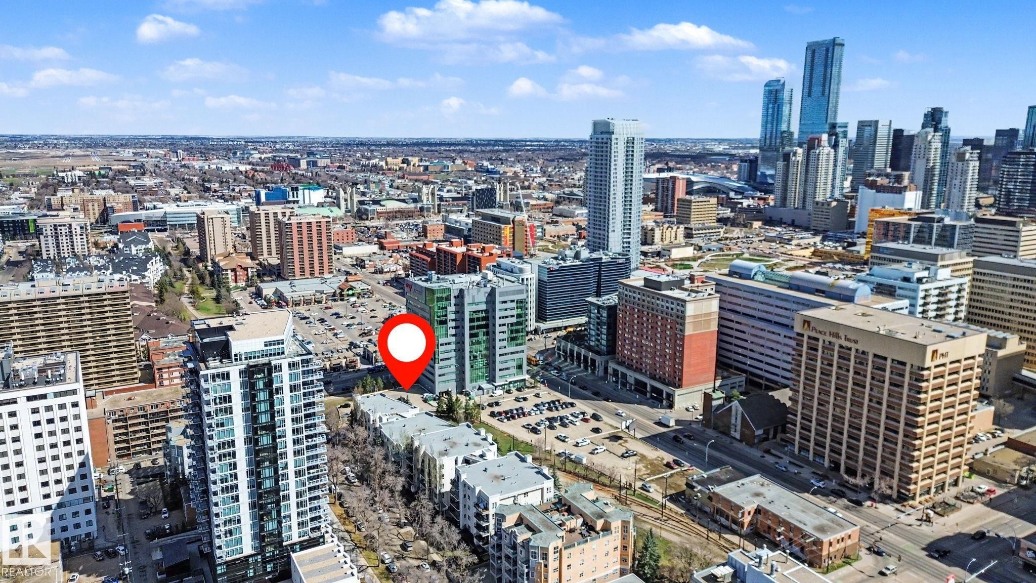 #411 10033 110 St Nw, Edmonton, AB - Outdoor With View