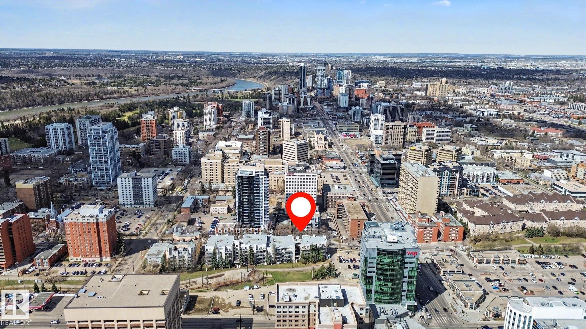 #411 10033 110 St Nw, Edmonton, AB - Outdoor With View