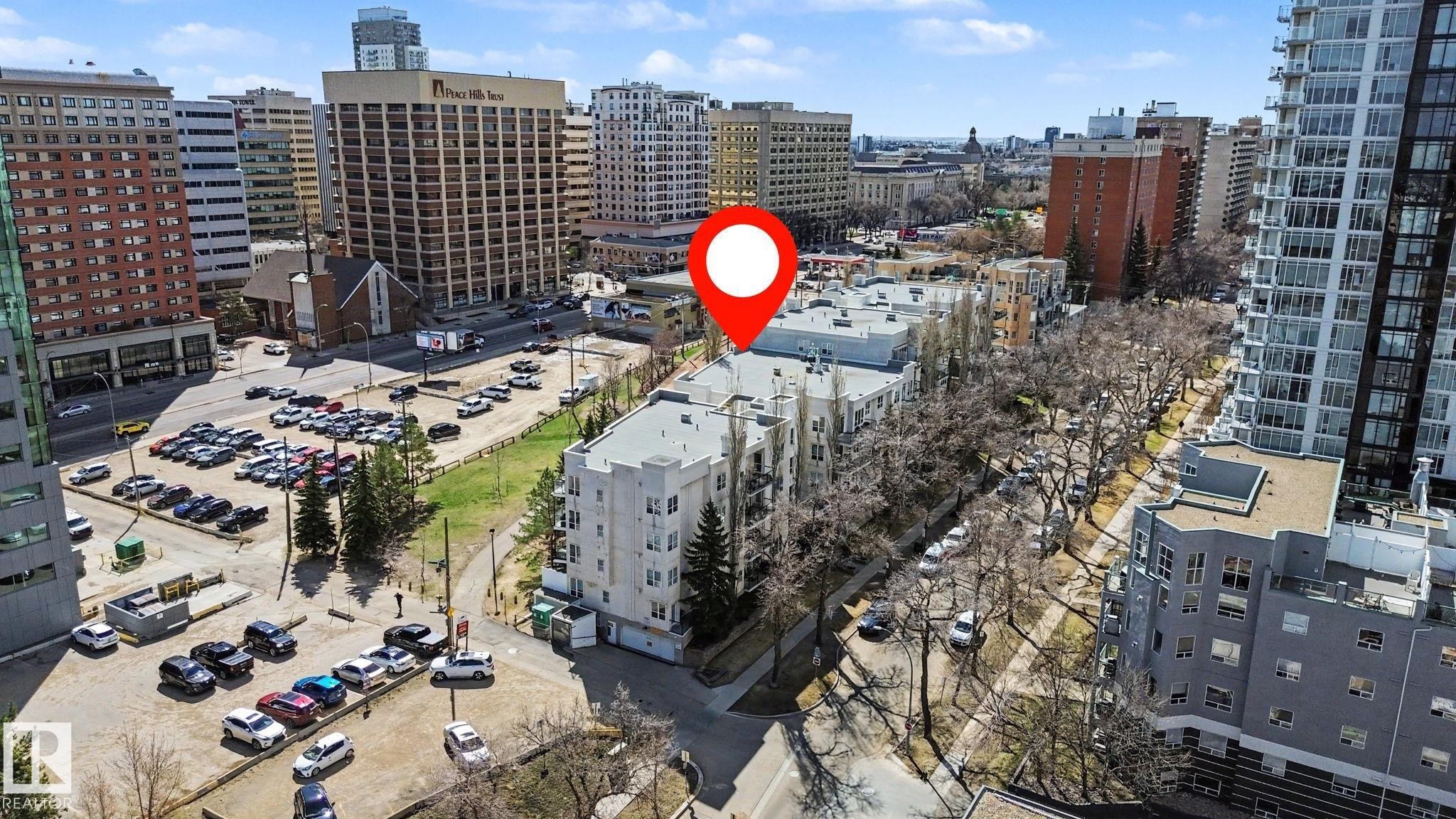 #411 10033 110 St Nw, Edmonton, AB - Outdoor With View
