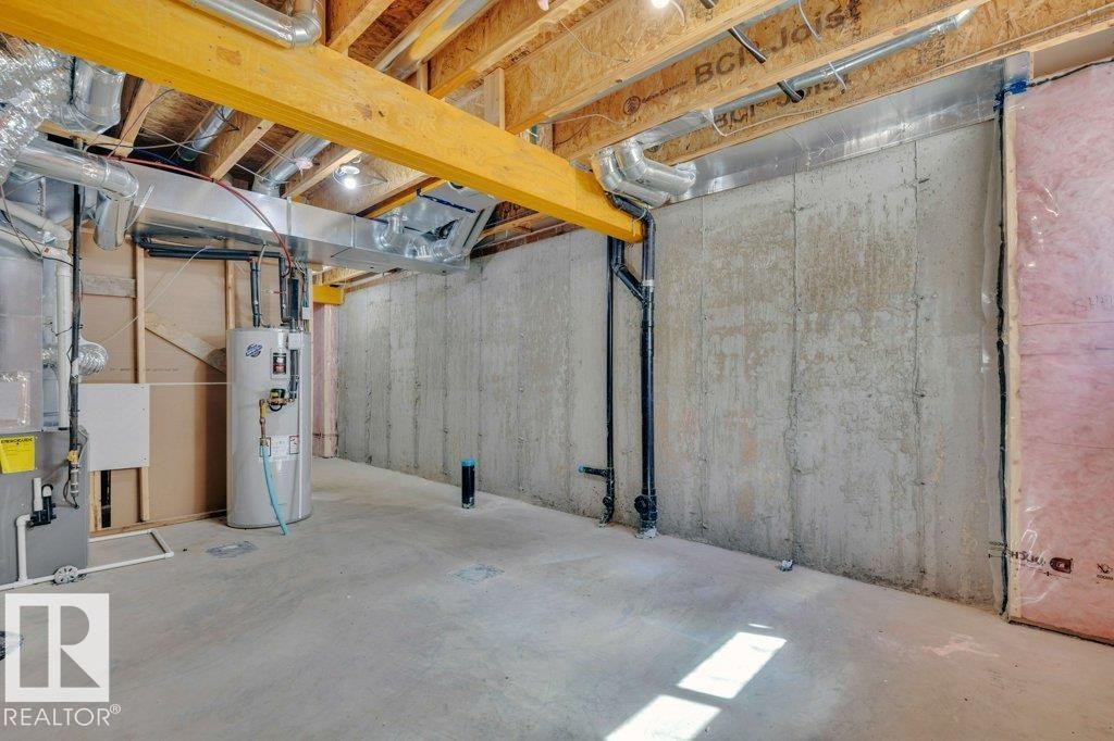 46 603 Orchards Boulevard, Edmonton, AB - Indoor Photo Showing Basement