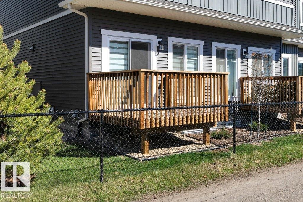 46 603 Orchards Boulevard, Edmonton, AB - Outdoor With Deck Patio Veranda