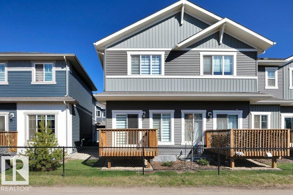 46 603 Orchards Boulevard, Edmonton, AB - Outdoor With Deck Patio Veranda With Facade