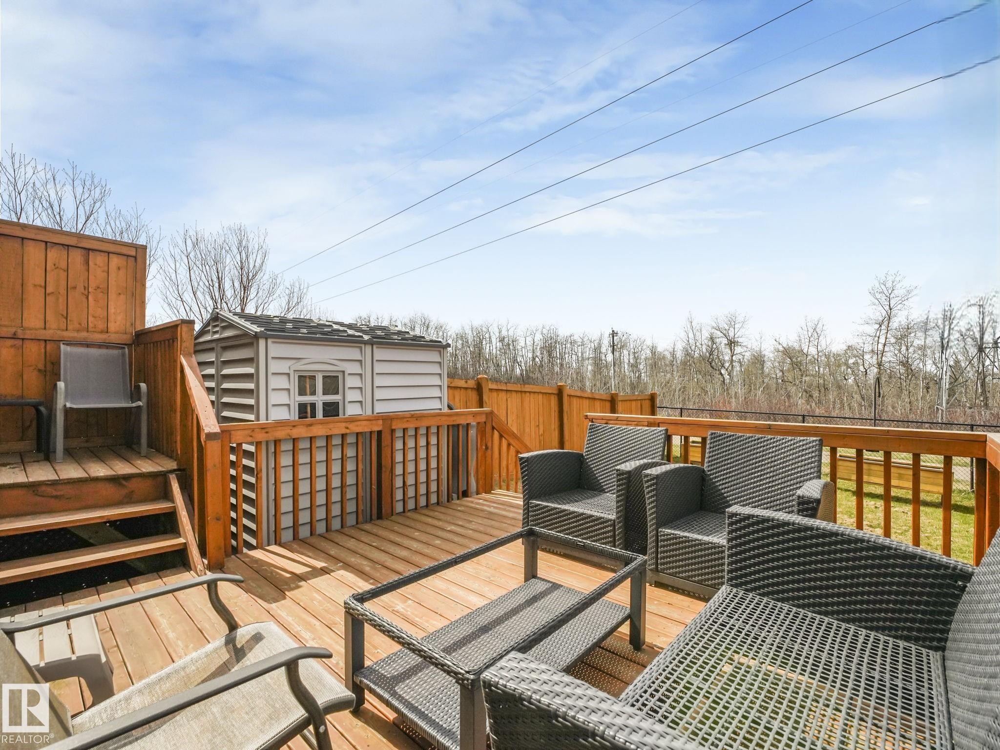 3843 Robins Crescent, Edmonton, AB - Outdoor With Deck Patio Veranda With Exterior