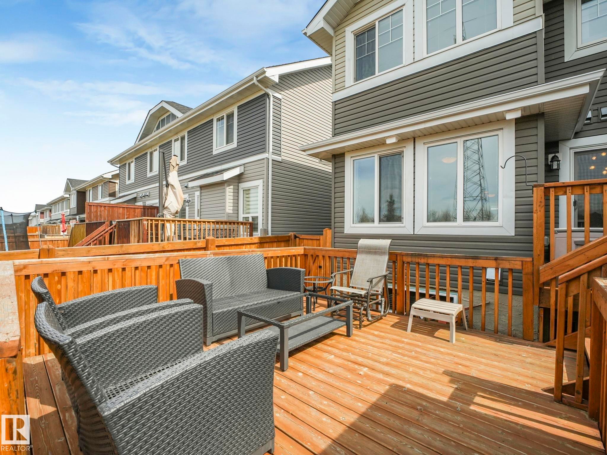 3843 Robins Crescent, Edmonton, AB - Outdoor With Deck Patio Veranda With Exterior