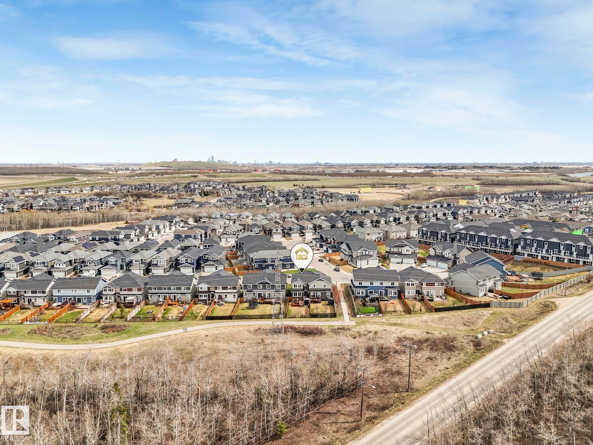 3843 Robins Crescent, Edmonton, AB - Outdoor With View
