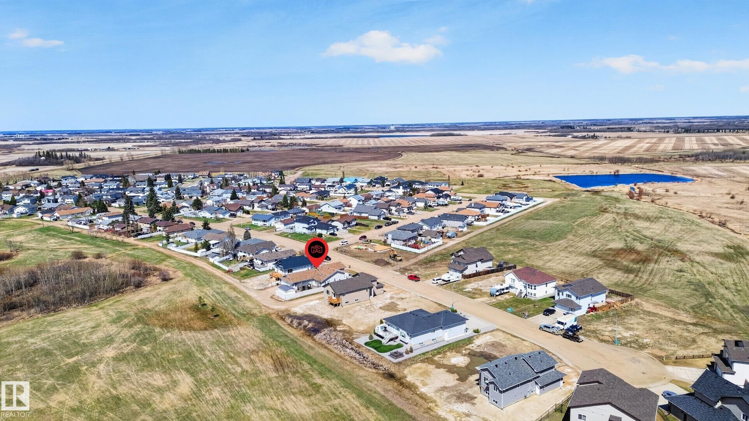 4217 55 Avenue, Lamont, AB - Outdoor With View