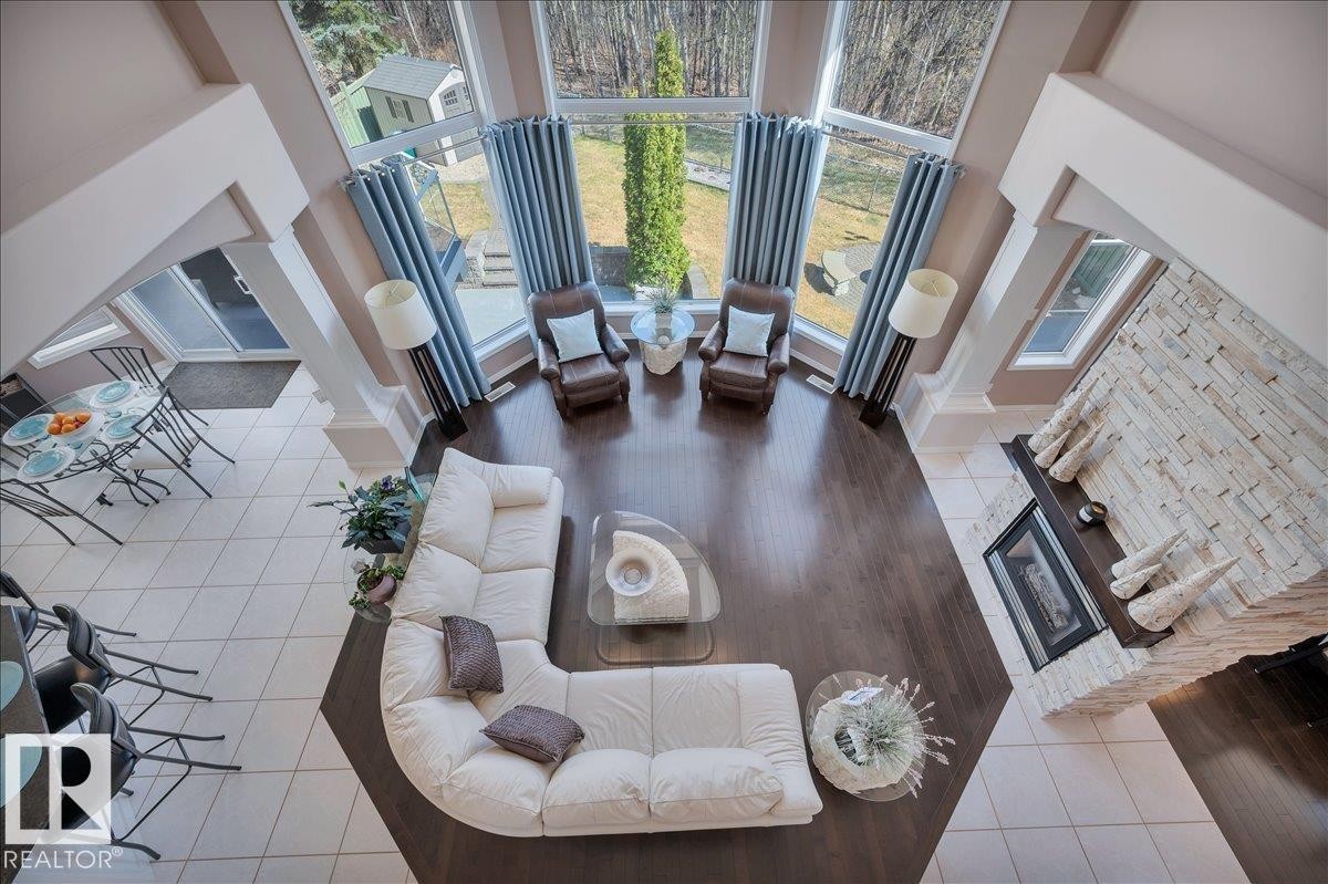 VIEW FROM THE UPPER LOFT - 314 Weaver Point(E), Edmonton, AB - Indoor