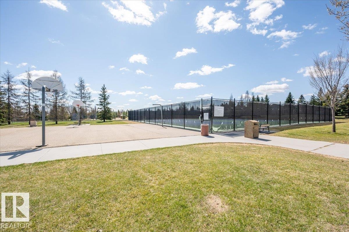 NEIGHBOURHOOD PARK WITH TENNIS, PICKLEBALL AND BASKETBALL - 314 Weaver Point(E), Edmonton, AB - Outdoor