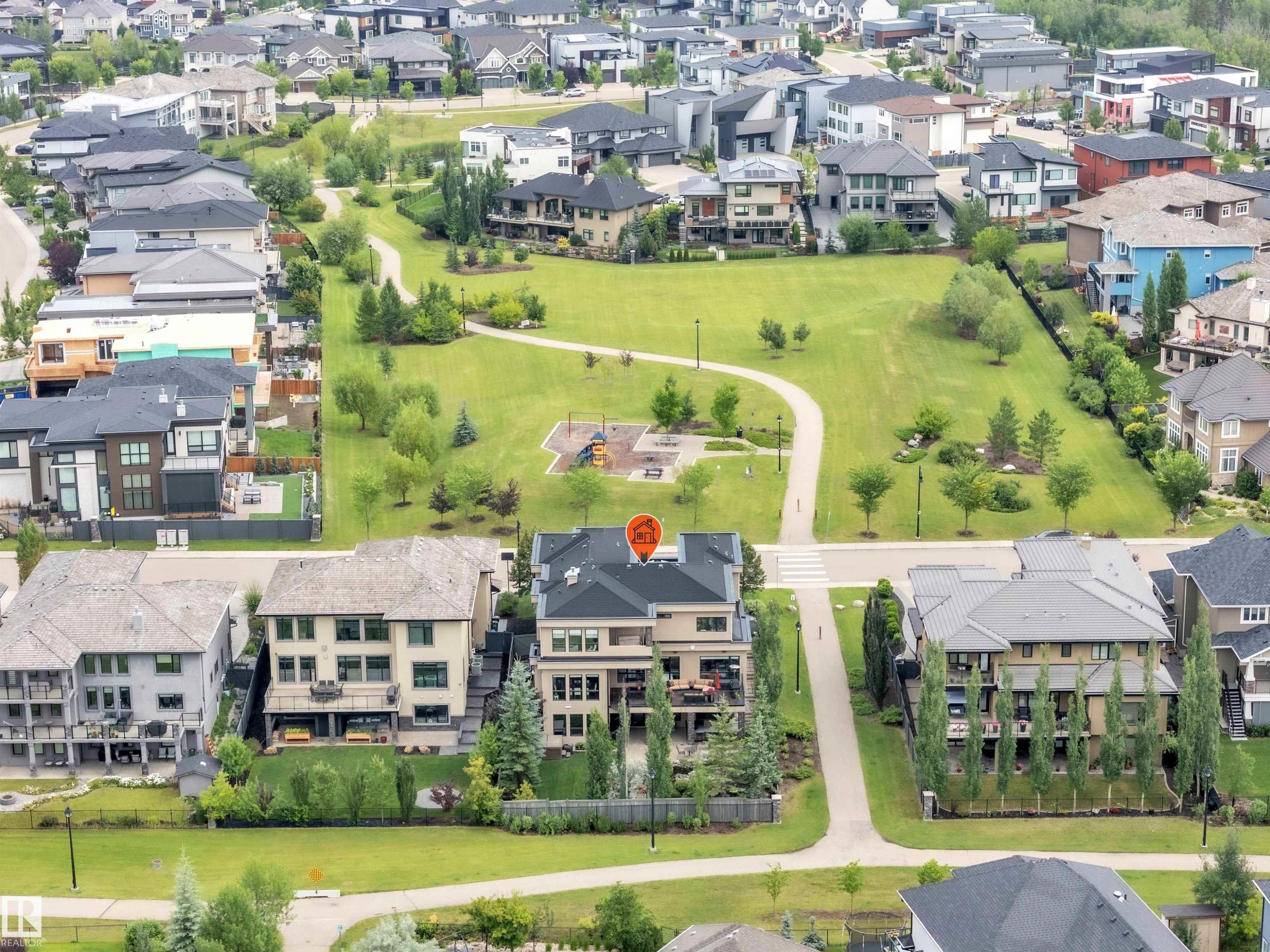 4727 Woolsey Common, Edmonton, AB - Outdoor With View
