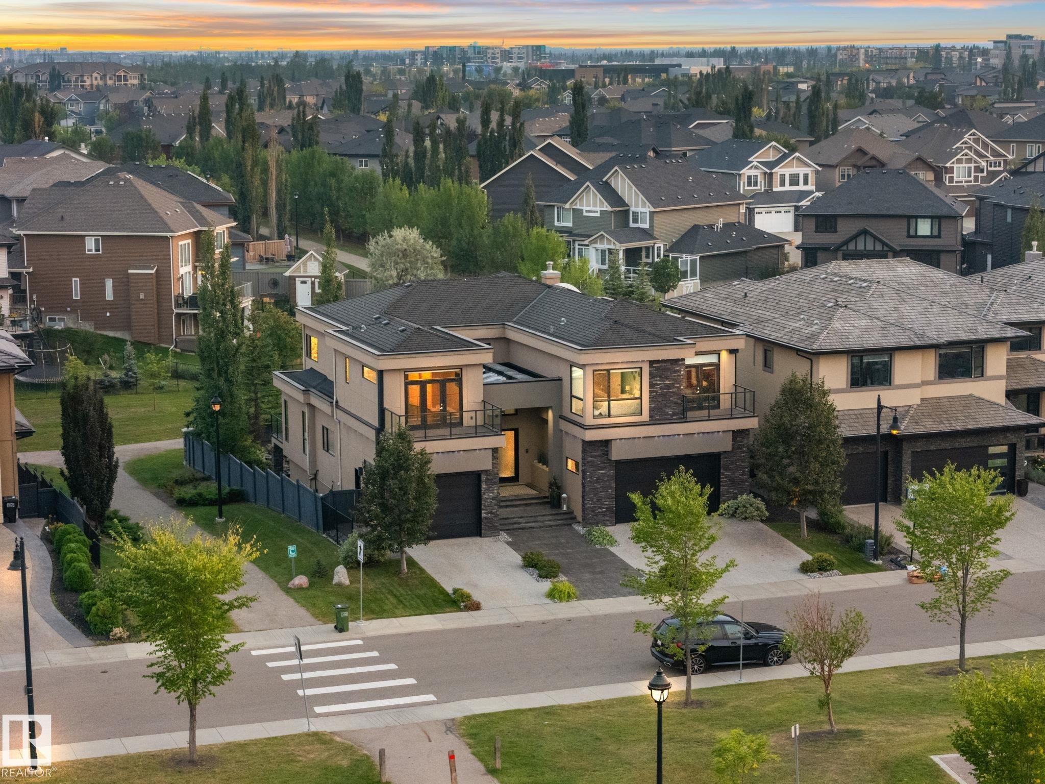 4727 Woolsey Common, Edmonton, AB - Outdoor With Deck Patio Veranda With Facade