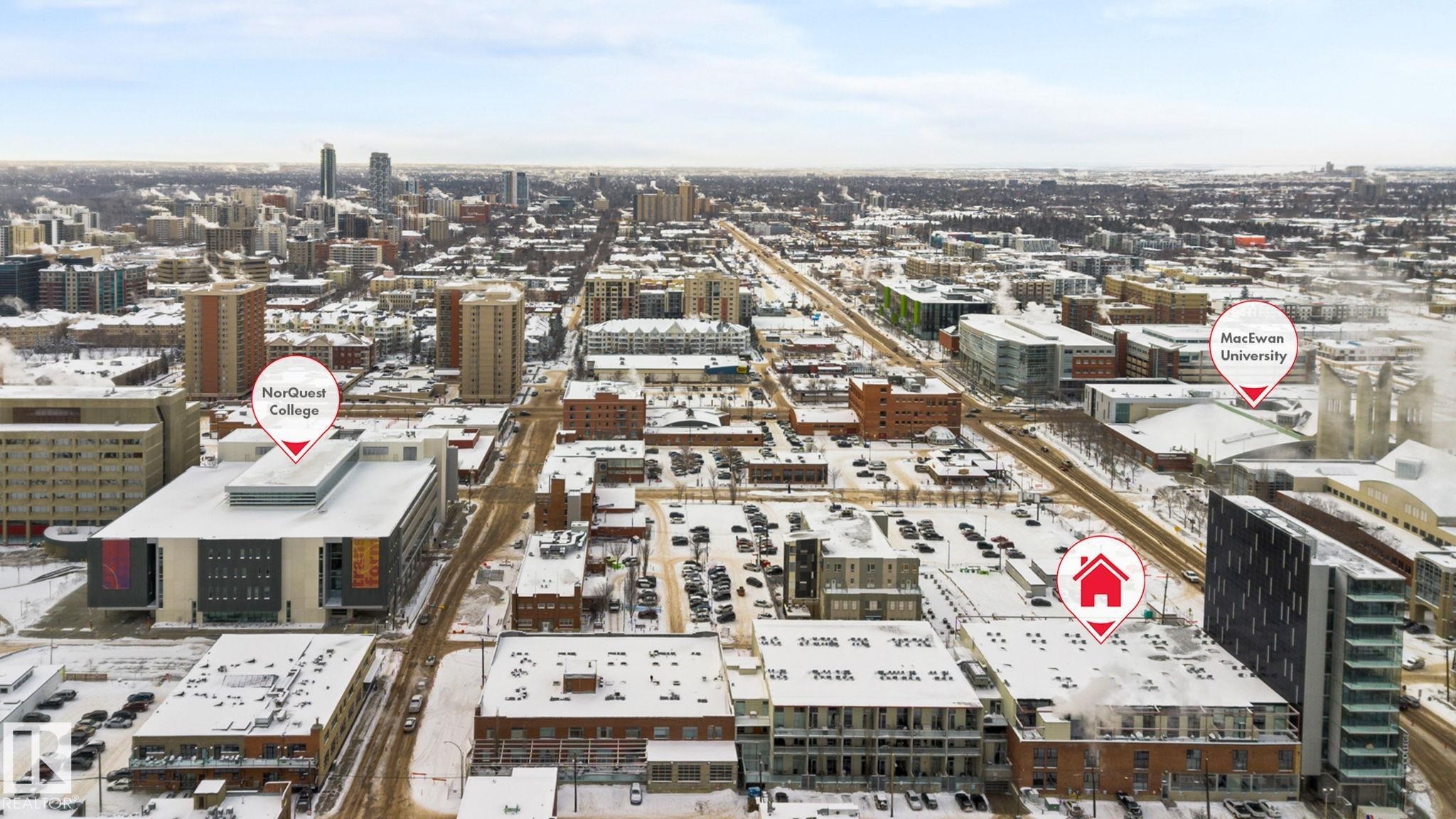 #213 10309 107 St Nw, Edmonton, AB - Outdoor With View