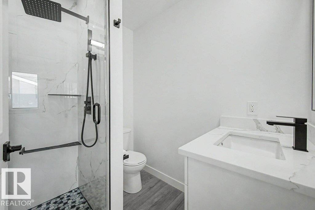 primary bathroom - 67A Arbor Crescent, St. Albert, AB - Indoor Photo Showing Bathroom