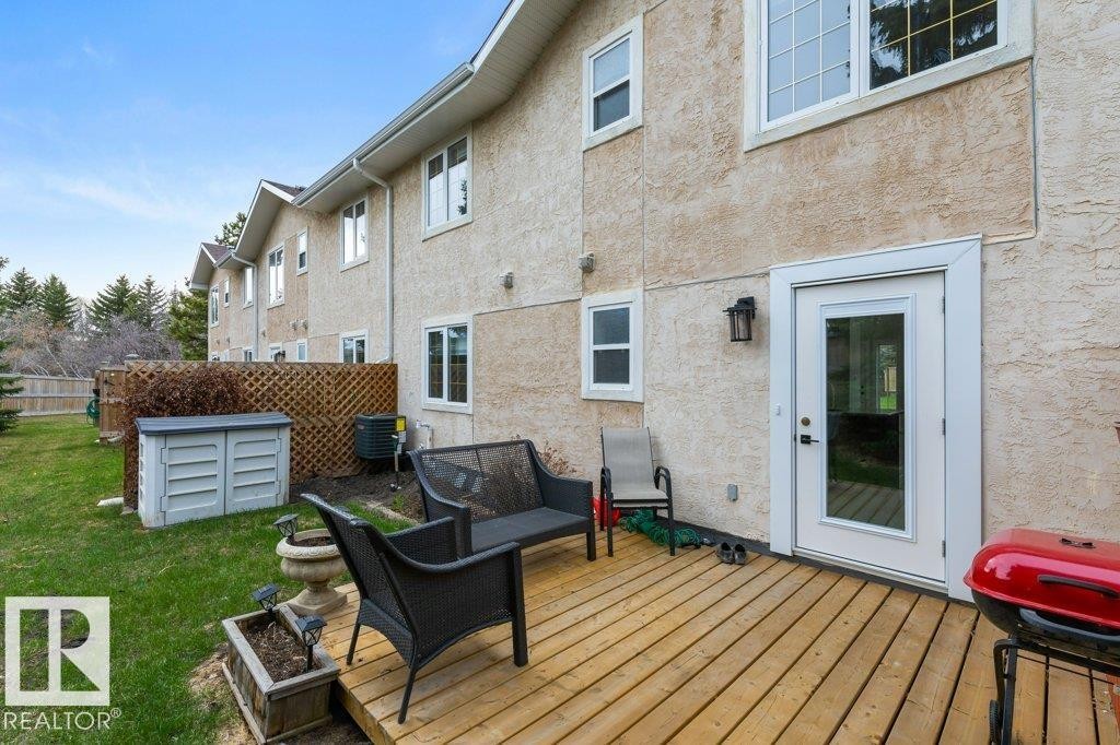 16 4 Fraser Drive, St. Albert, AB - Outdoor With Deck Patio Veranda With Exterior